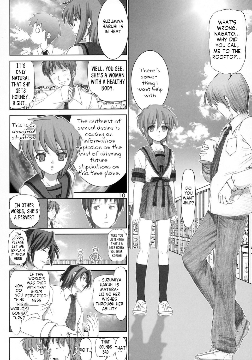 [Raijinkai (Haruki Genia)] Migurui 5 (The Melancholy of Haruhi Suzumiya) [English translated & uncensored]