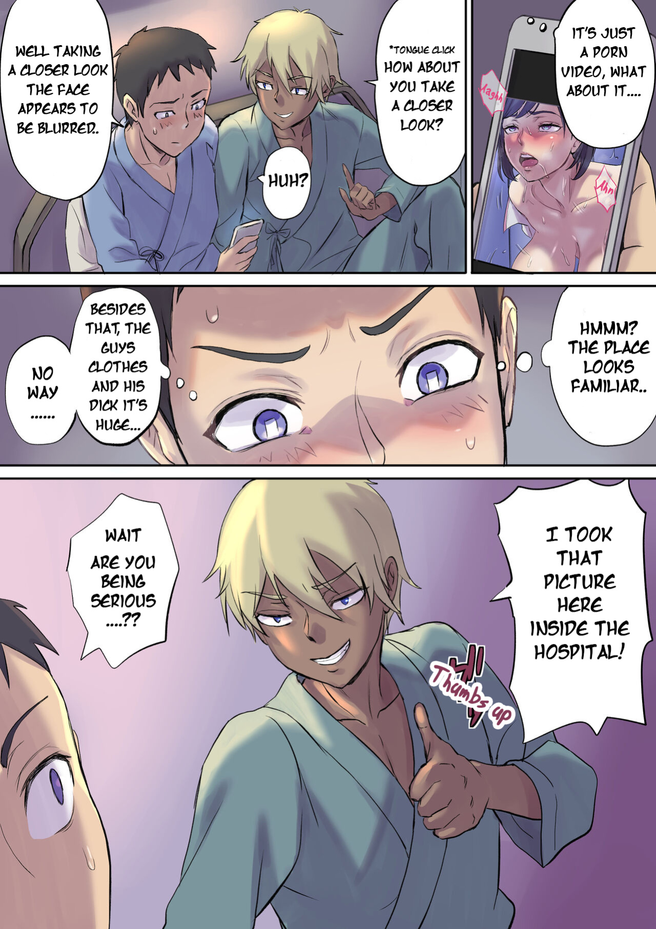 [Papuka (Shibire Hitsuji)] Tonari no Bed de Netorareru Kangoshi Jukubo | Milf Nurse Cuckolded on the bed next door