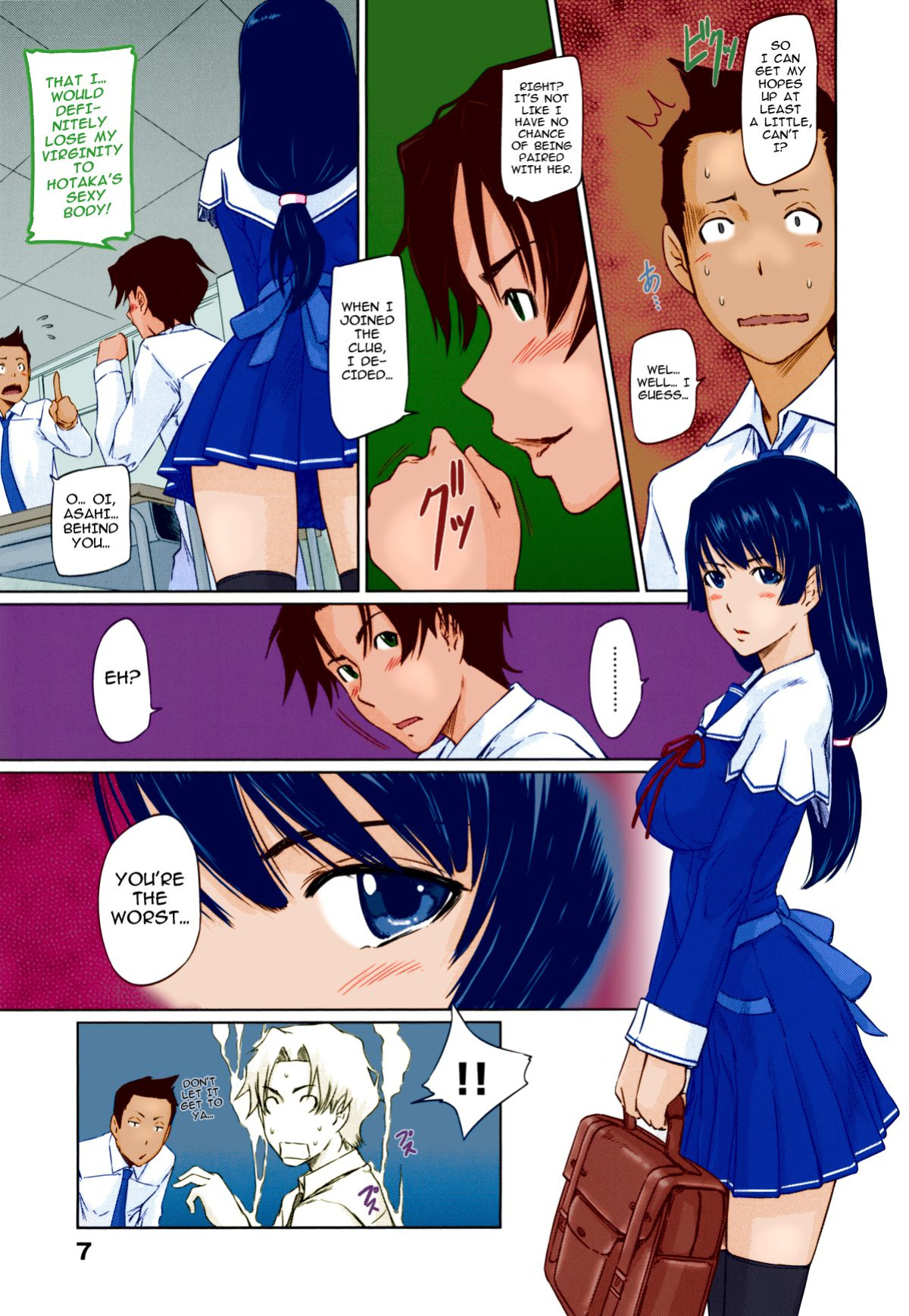 [Kisaragi Gunma] Suki ni Nattara Icchokusen! | It's A Straight Line Once You Fall In Love [Colorized]