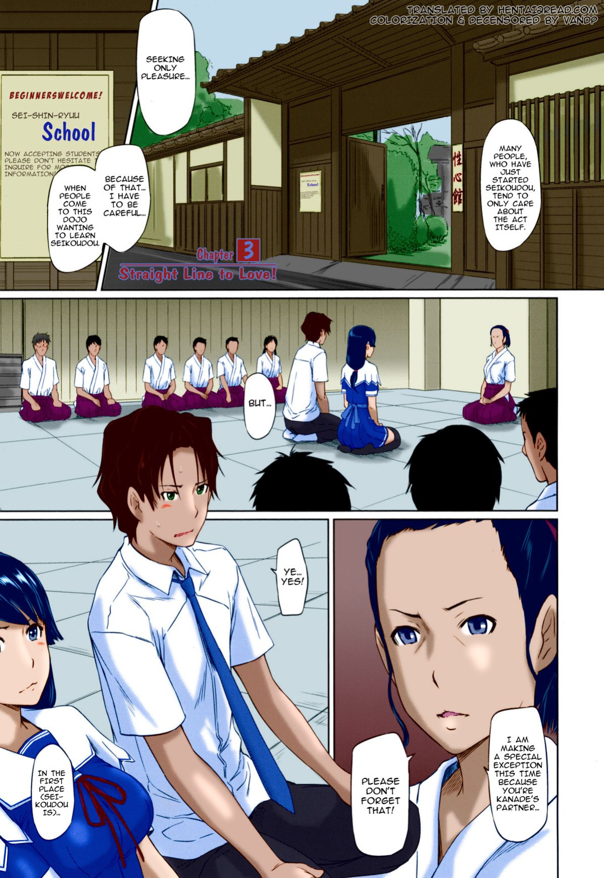 [Kisaragi Gunma] Suki ni Nattara Icchokusen! | It's A Straight Line Once You Fall In Love [Colorized]