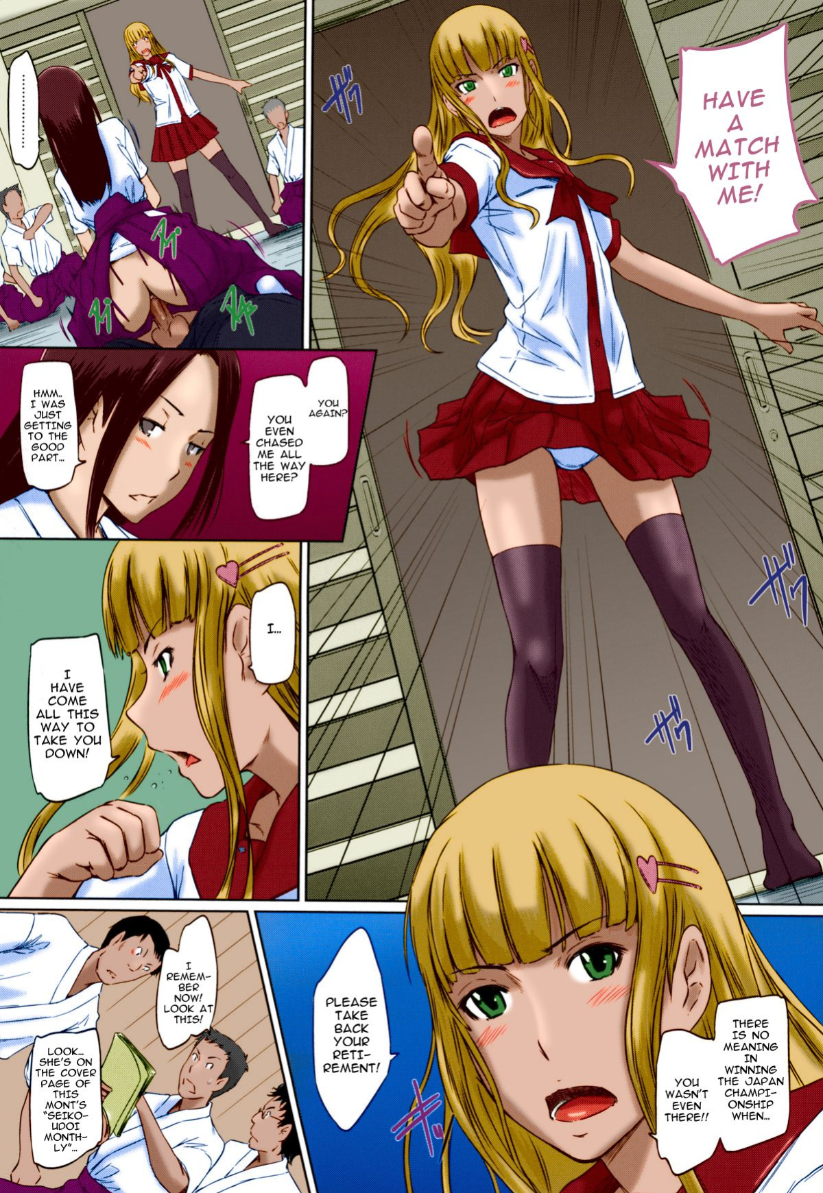 [Kisaragi Gunma] Suki ni Nattara Icchokusen! | It's A Straight Line Once You Fall In Love [Colorized]