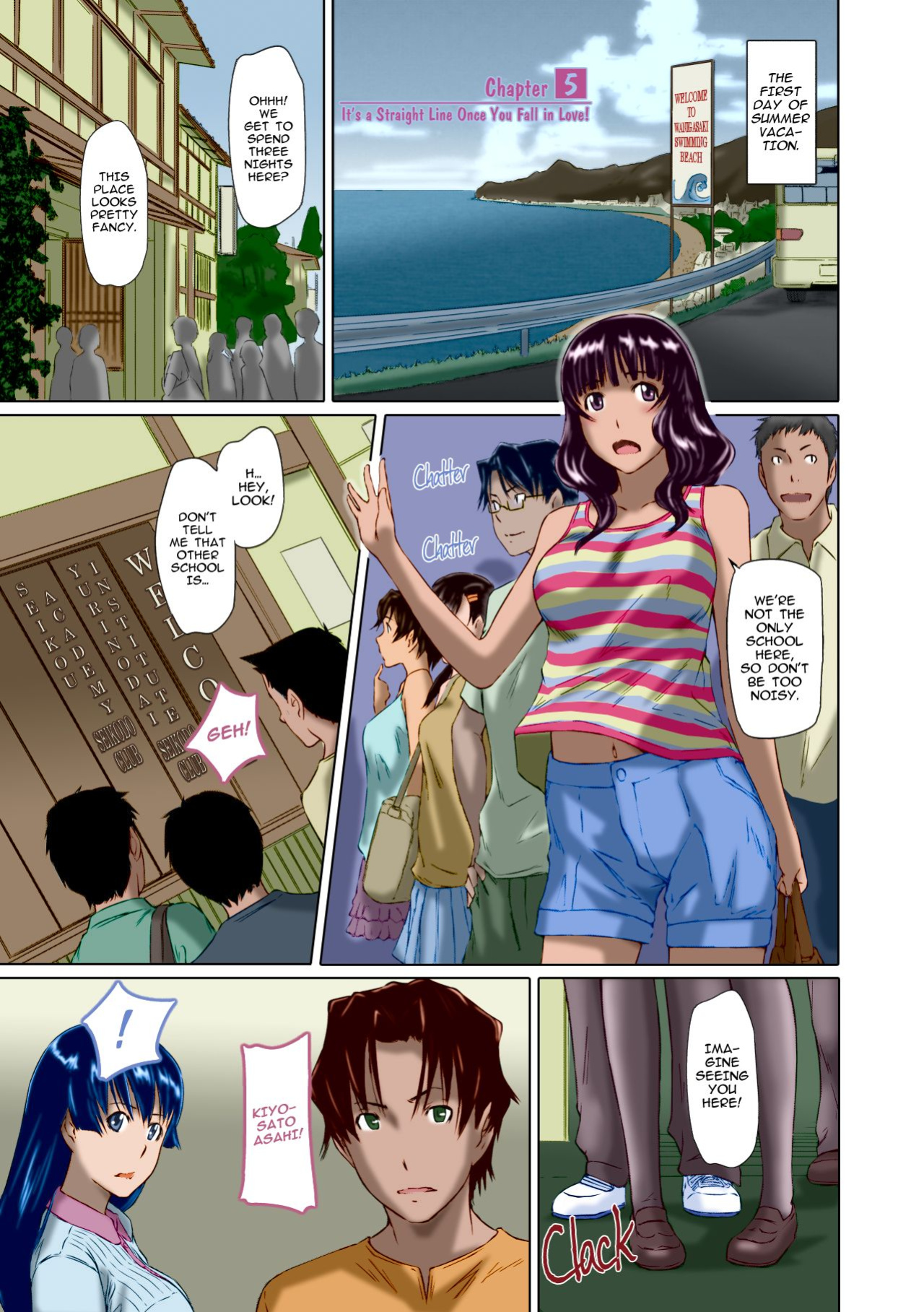 [Kisaragi Gunma] Suki ni Nattara Icchokusen! | It's A Straight Line Once You Fall In Love [Colorized]