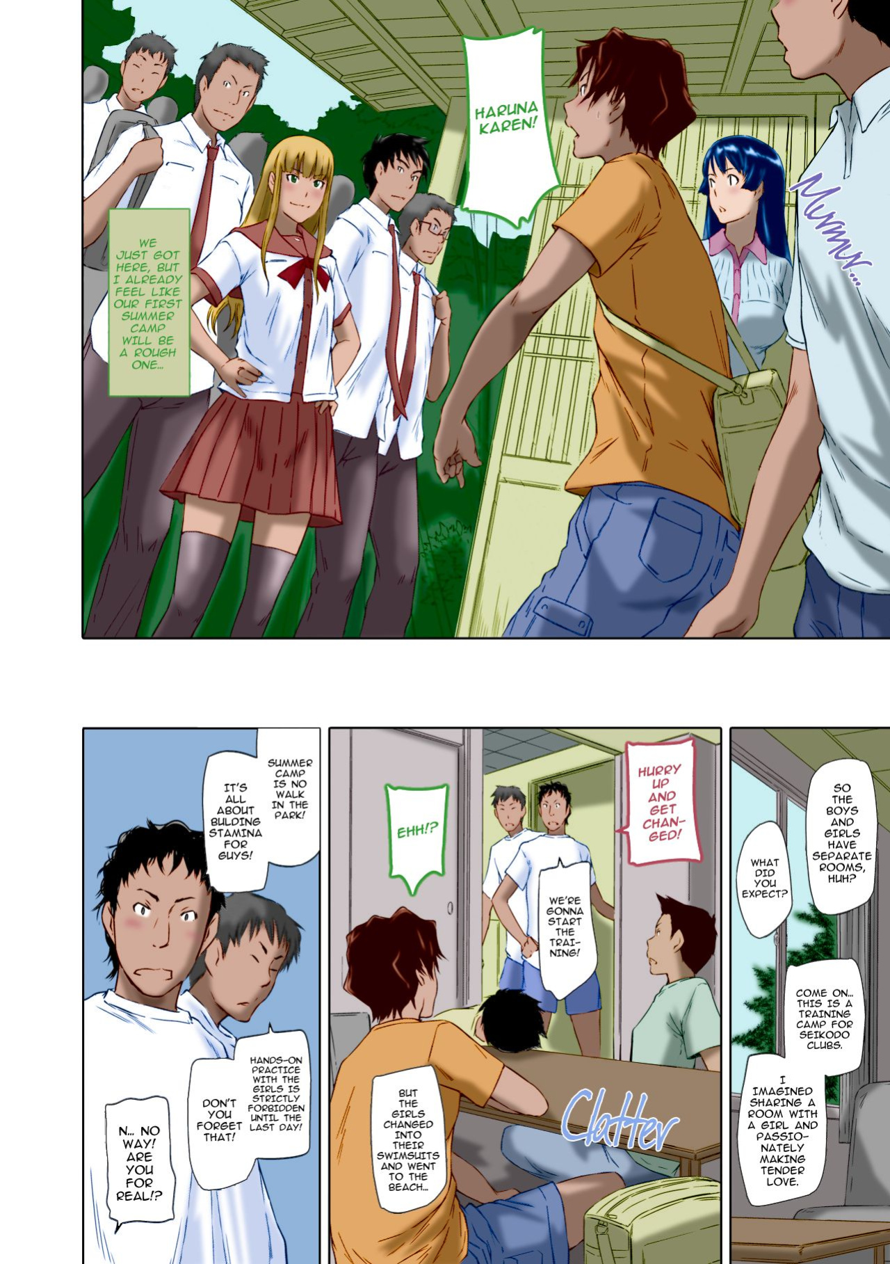 [Kisaragi Gunma] Suki ni Nattara Icchokusen! | It's A Straight Line Once You Fall In Love [Colorized]