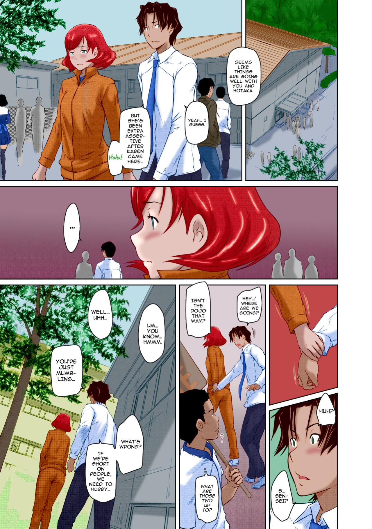 [Kisaragi Gunma] Suki ni Nattara Icchokusen! | It's A Straight Line Once You Fall In Love [Colorized]