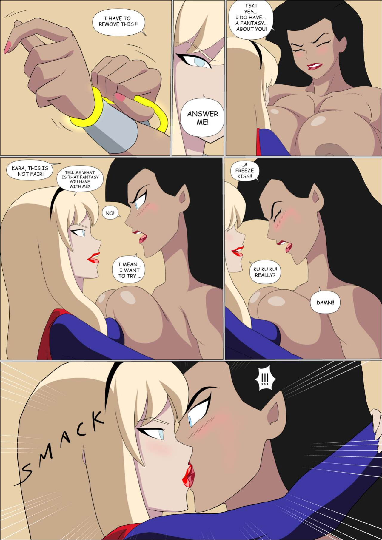 (Zetarok) Supergirl X Wonder Woman