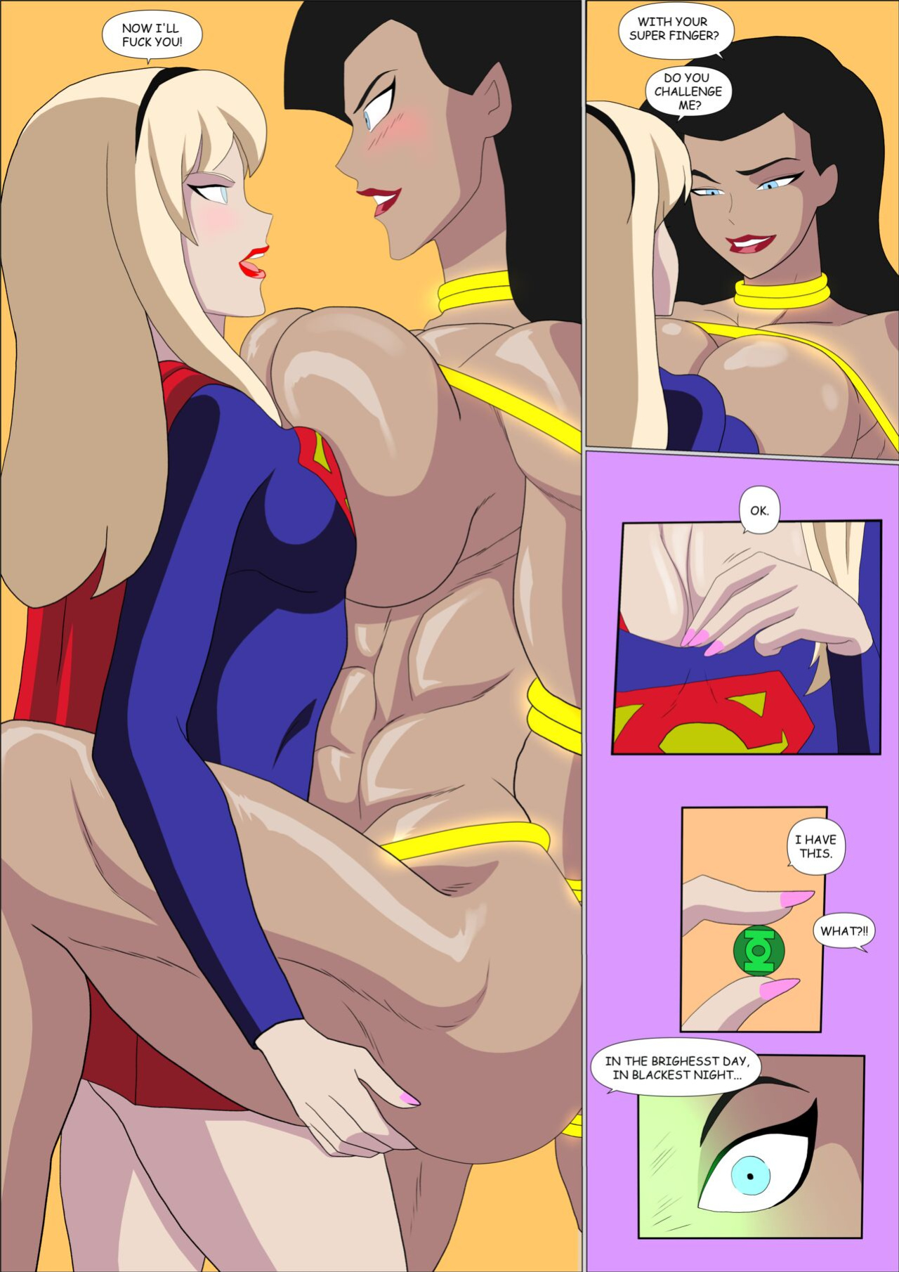 (Zetarok) Supergirl X Wonder Woman
