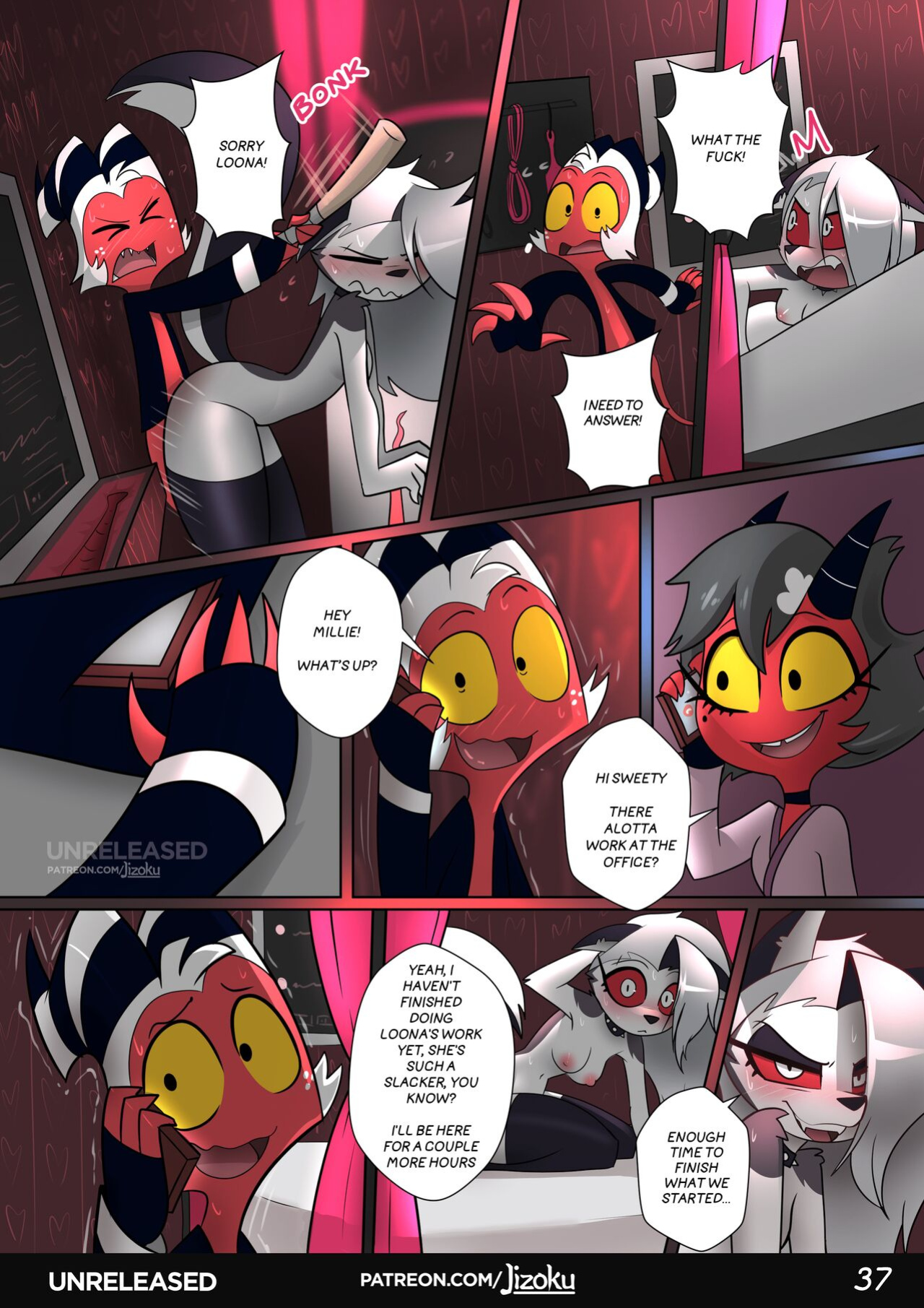 [Jizoku] A Night With Loona