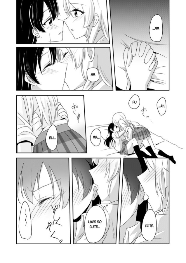 [COCOA+ (Rate Rapiku)] EliUmi ga Yuri Ecchi suru Hon | EliUmi Have Yuri Sex (Love Live!) [/u/ scanlations]