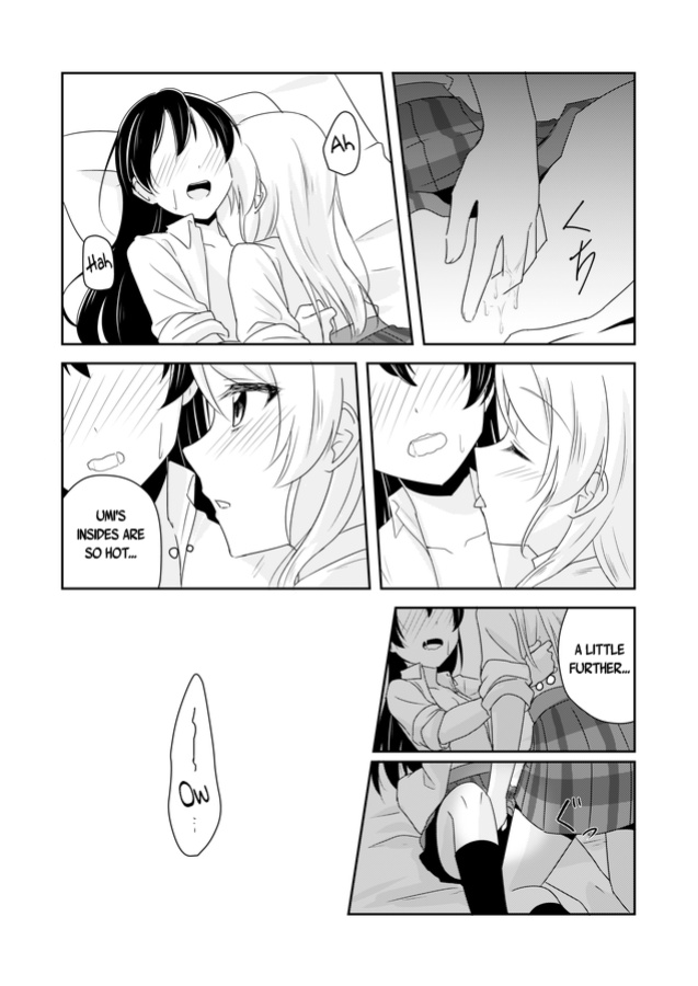 [COCOA+ (Rate Rapiku)] EliUmi ga Yuri Ecchi suru Hon | EliUmi Have Yuri Sex (Love Live!) [/u/ scanlations]