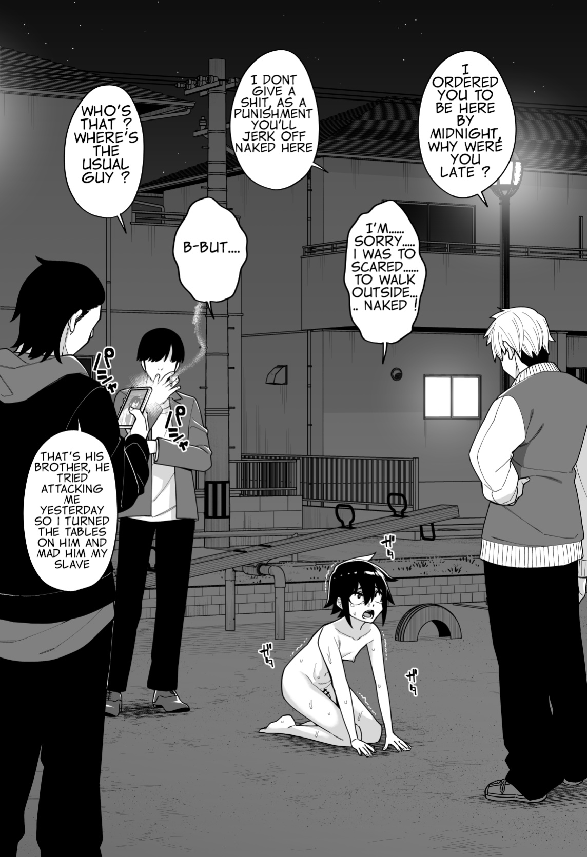 [Tateyoko Issen (Shinagawa Mikuzu)] Hidoimeniau Otokonokotachi vol.4 | Boys who are in terrible trouble vol.4