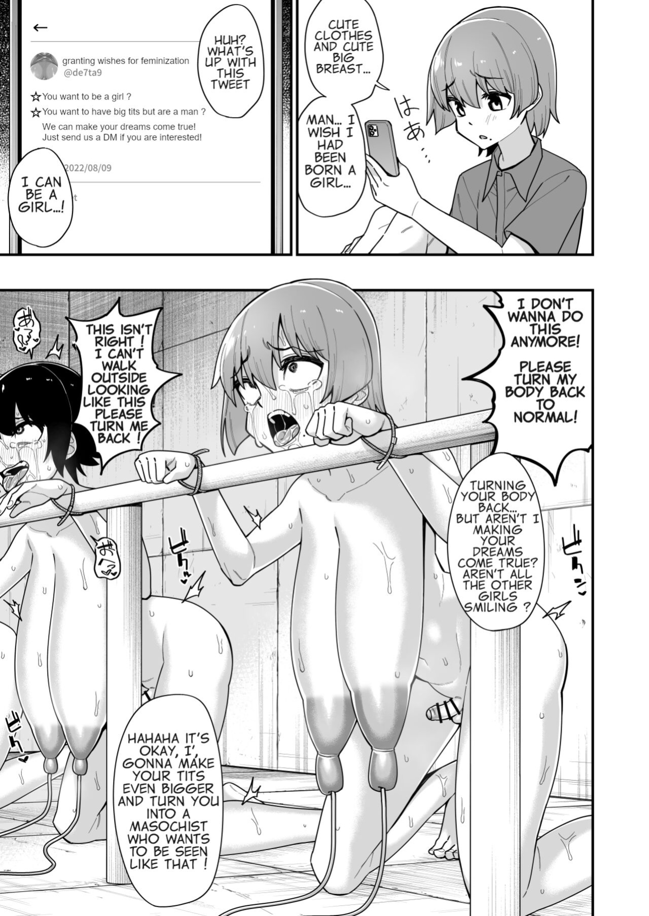 [Tateyoko Issen (Shinagawa Mikuzu)] Hidoimeniau Otokonokotachi vol.4 | Boys who are in terrible trouble vol.4