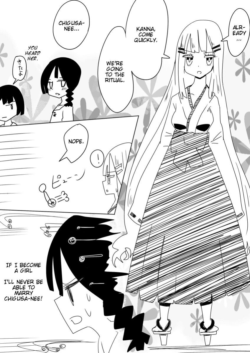 [Vae no Hakoniwa (Vae)] Otoboramura ni Tsutawaru Nyotaika no Gishiki to wa -Shun- | The Feminization Ritual in Otobora Village
