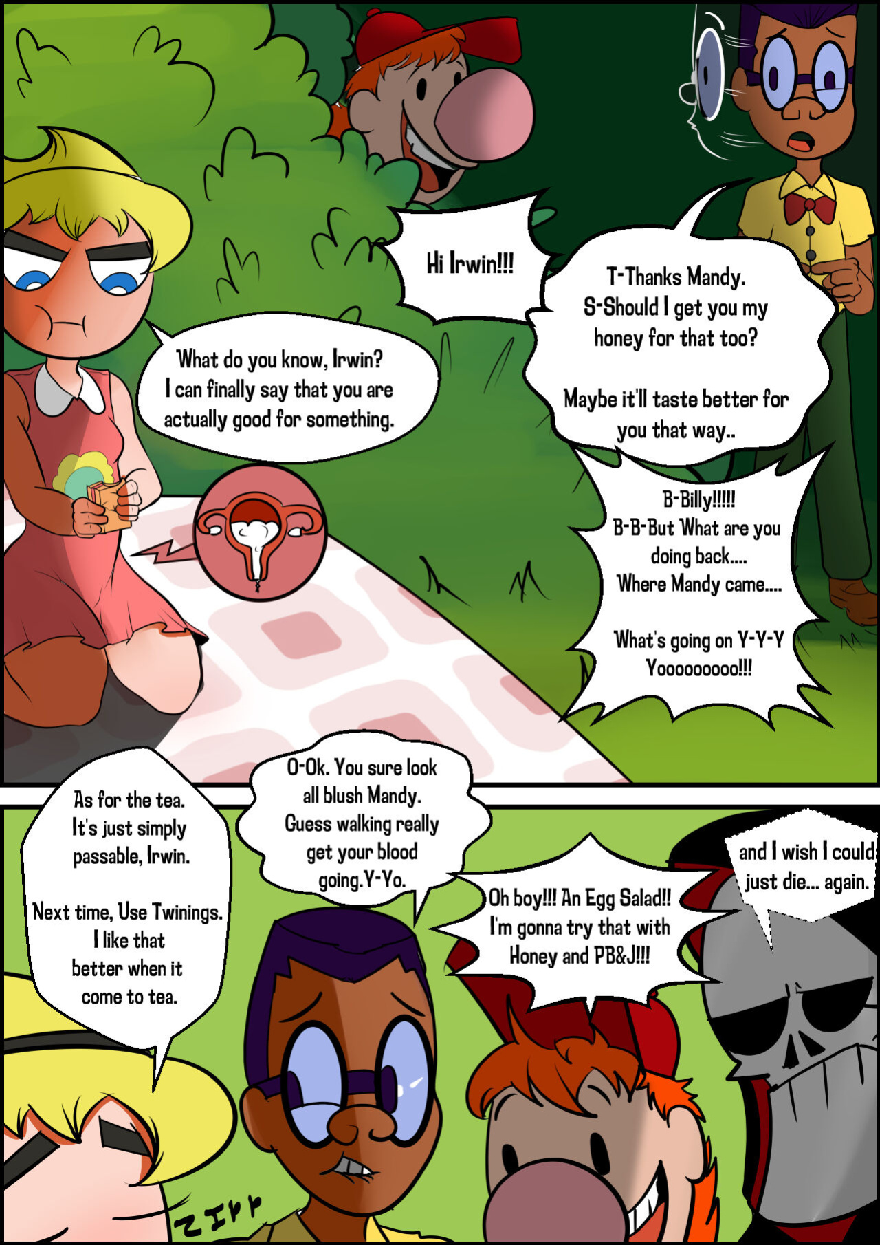 [Anont] The Grim adventure of Billy and Mandy "Irwin Got a Clue"