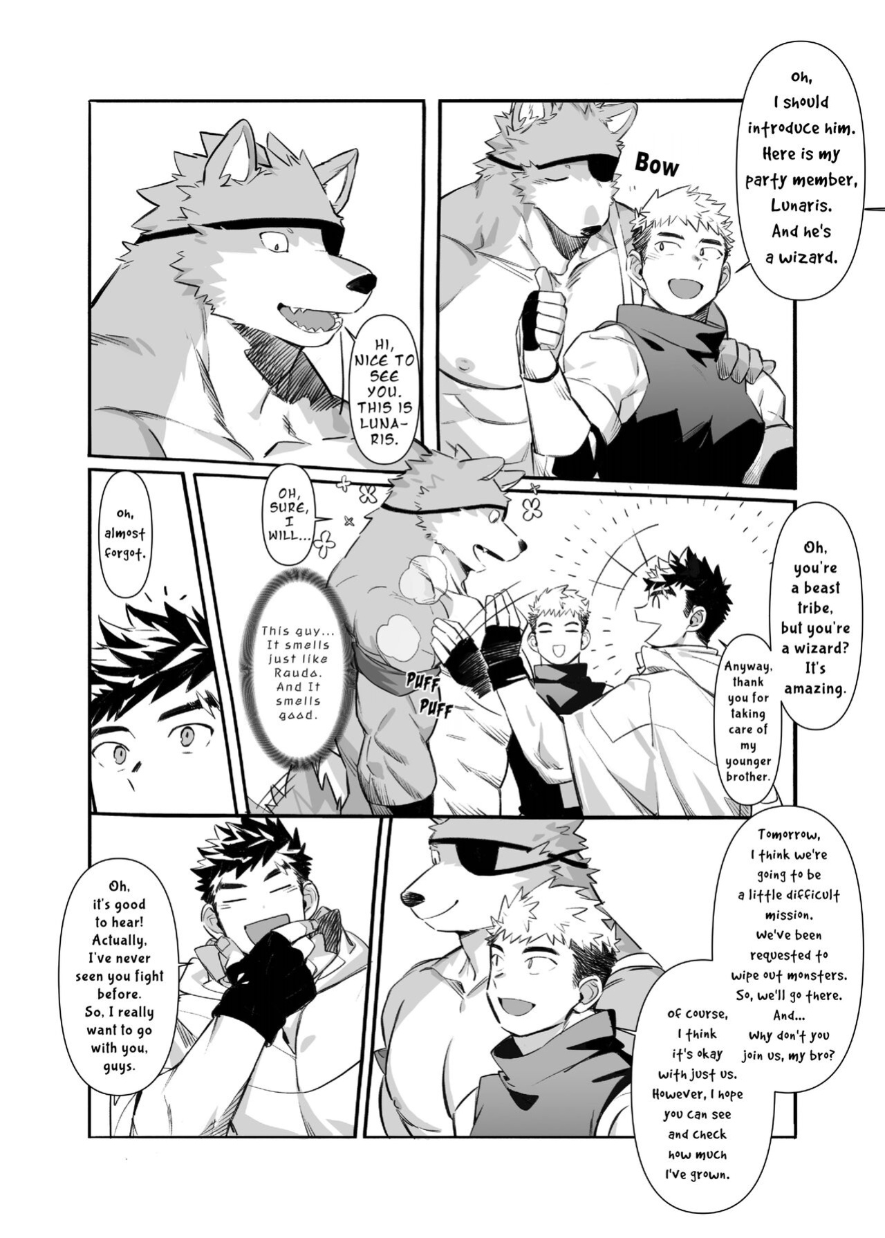 [Mitsuwa Building (G◎NDOM)] Bros. in Heat (Otoko Matsuri Vol. 15) [Uncensored]