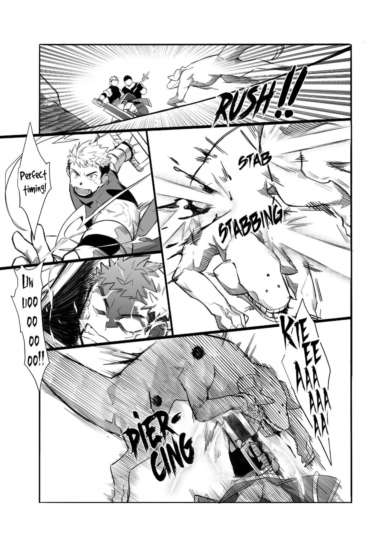 [Mitsuwa Building (G◎NDOM)] Bros. in Heat (Otoko Matsuri Vol. 15) [Uncensored]