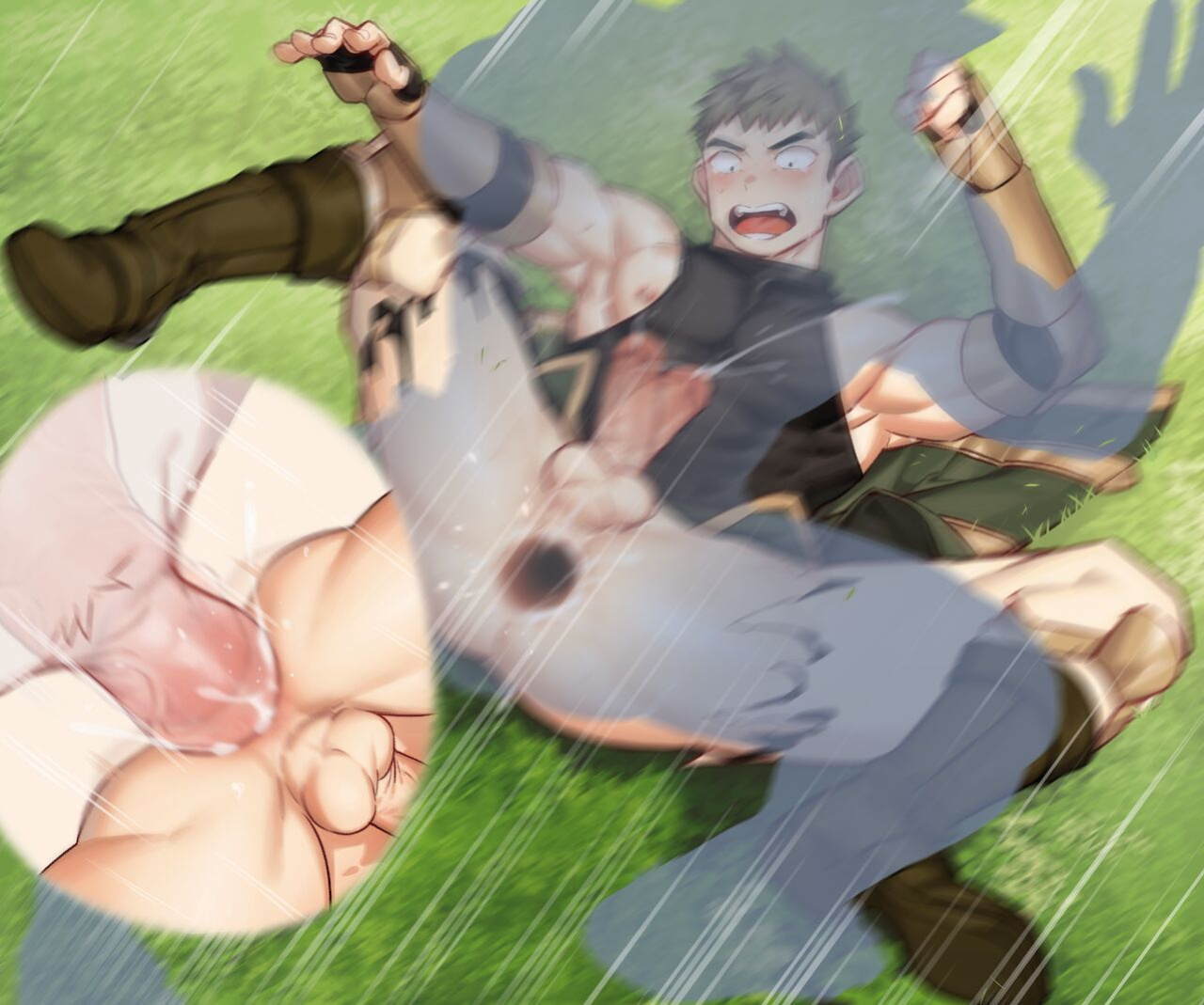 [Mitsuwa Building (G◎NDOM)] Bros. in Heat (Otoko Matsuri Vol. 15) [Uncensored]