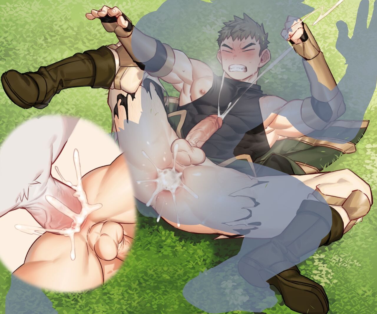 [Mitsuwa Building (G◎NDOM)] Bros. in Heat (Otoko Matsuri Vol. 15) [Uncensored]