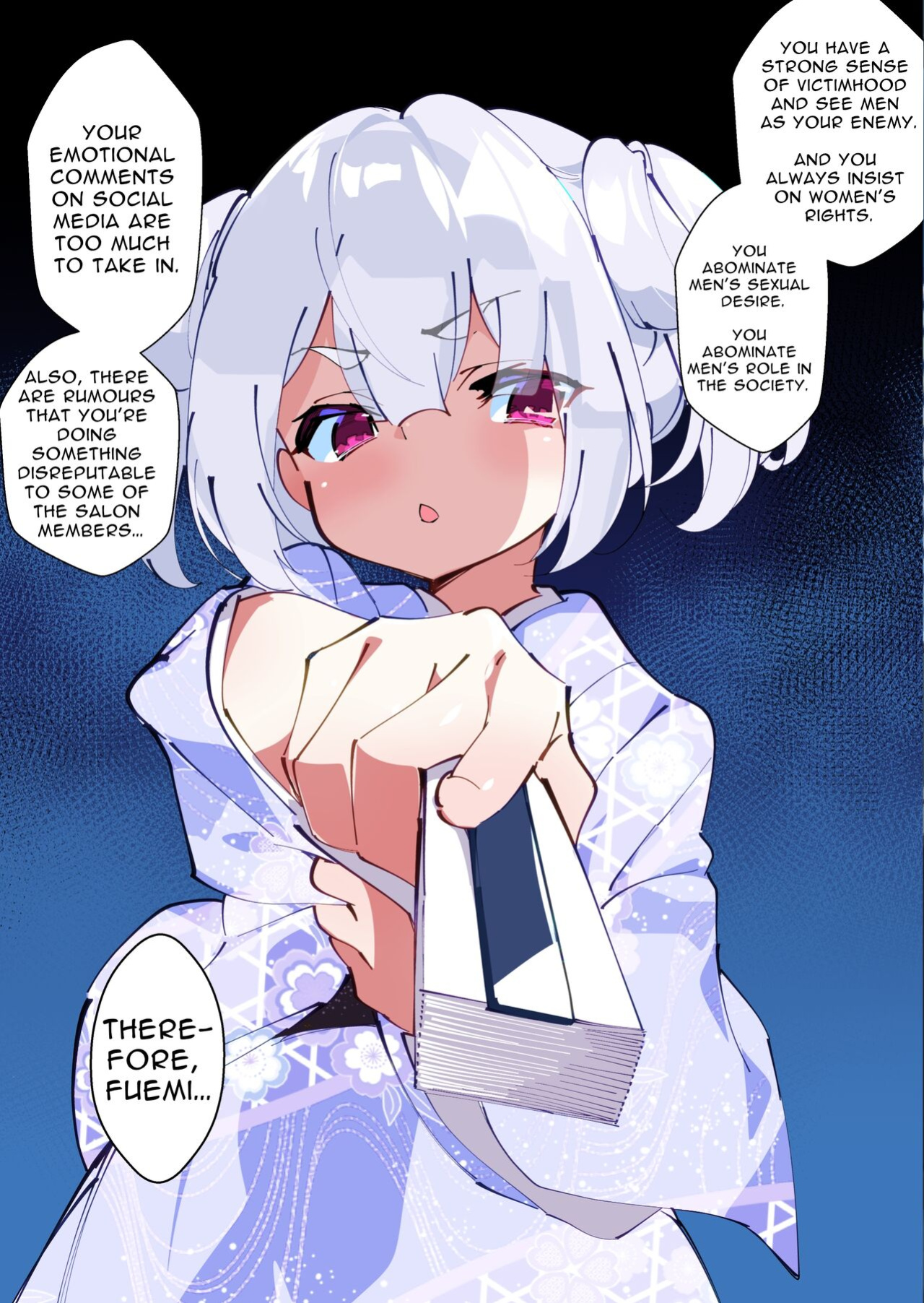 [A-WALKs (Fujishima Sei1go)] Otokogirai o Kojiraseta Onna ni Chinko Hayashite Mita Kekka | I Grew Some Dicks on those Man-hating Girls [Solid Rose]
