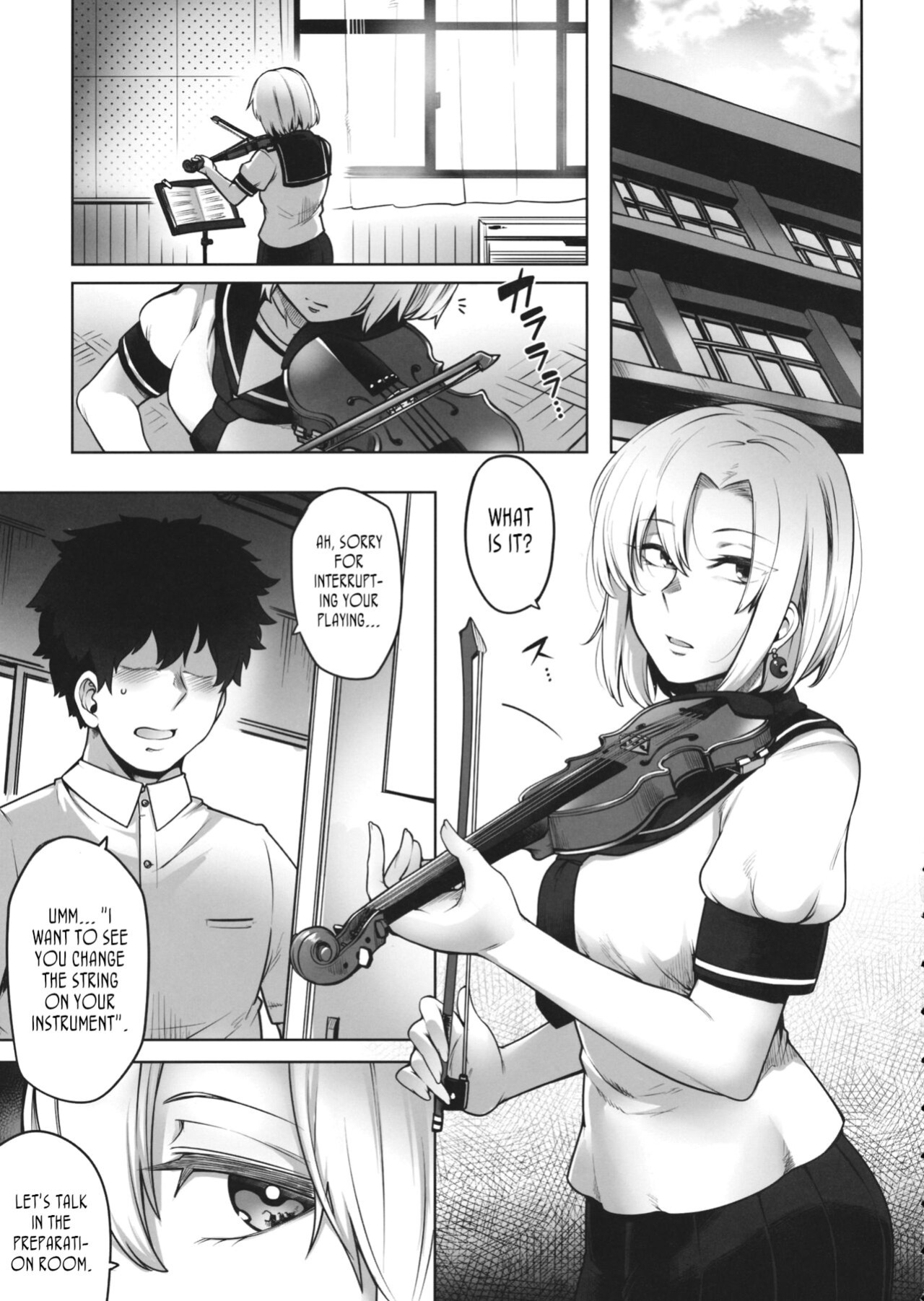 (Kouroumu 15) [Torano Ori (Toritora)] Ongaku Junbishitsu no Nijikawa Senpai | Nijikawa-senpai from the Preparation Room (Touhou Project) [joobuspaidatr]