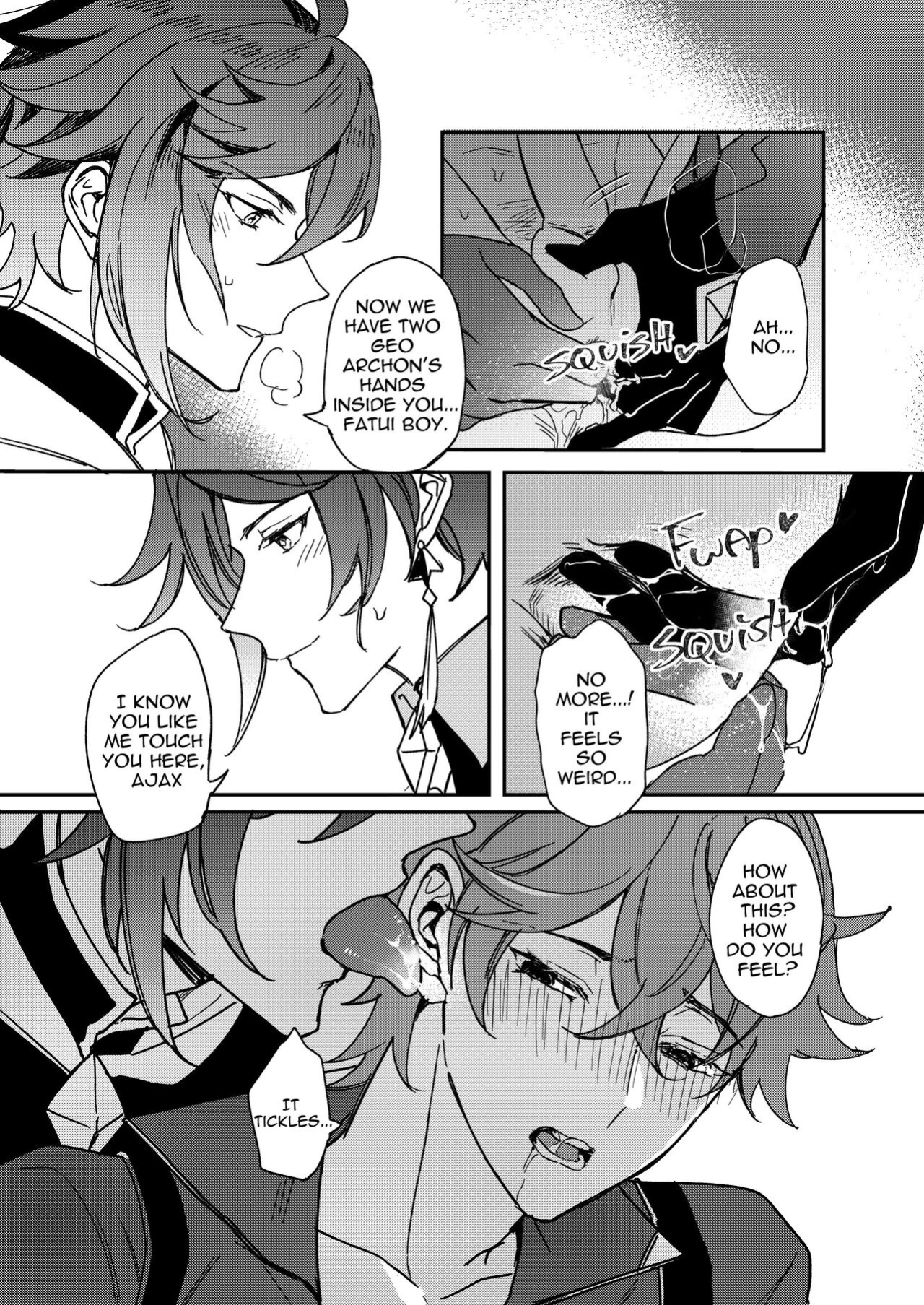[megumignsn] Zhongli + Morax x Tartaglia (Genshin Impact)