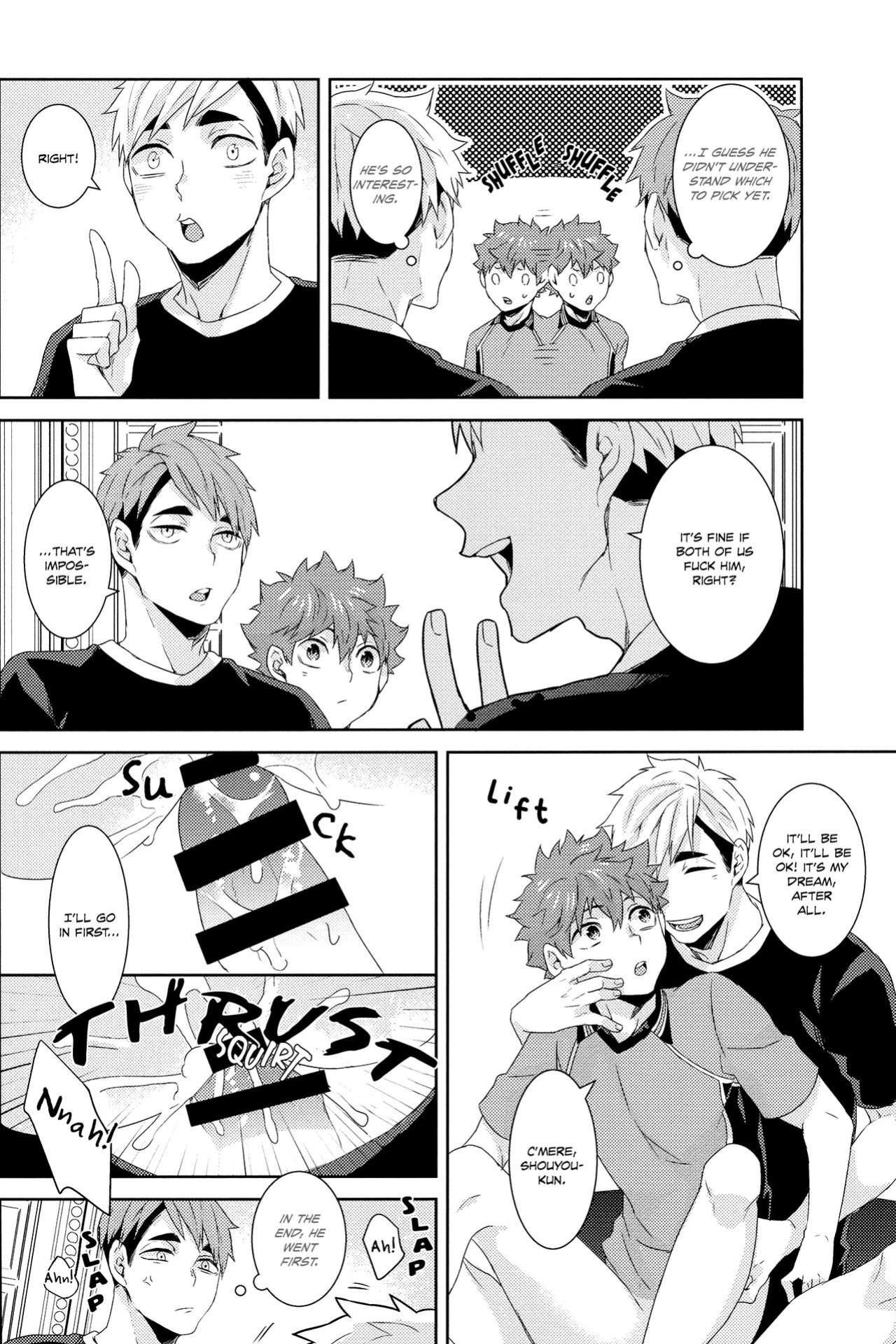 [FISH GOLD (Fzou)] M no Shokutaku | M's Dining Table (Haikyuu!!)
