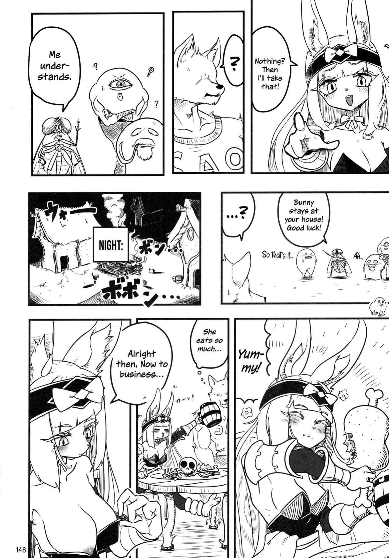 (Kemoket 11) [Mayoineko (The Amboyna)] Vorpal bunny shutsugen!! | The arrival of the Vorpal Bunny!! (Kemo-mon Story) [Kinsei Translations]