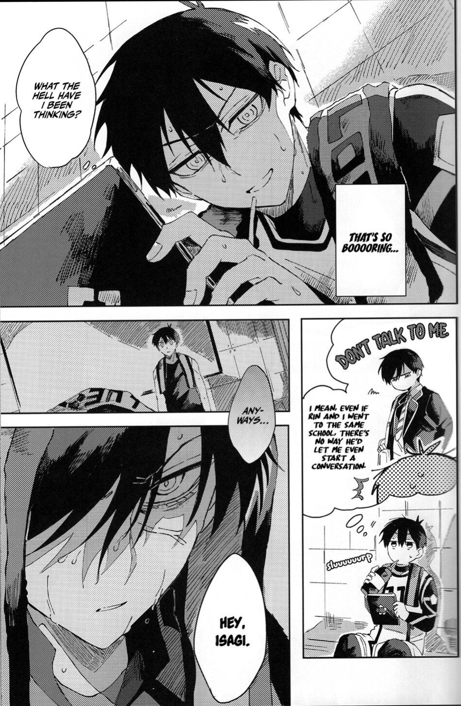 (Seishun Egoism2) [Momo no Sake (Nekomanma)] Seishun-tte Donna Aji? | Taste of Youth (Blue Lock)