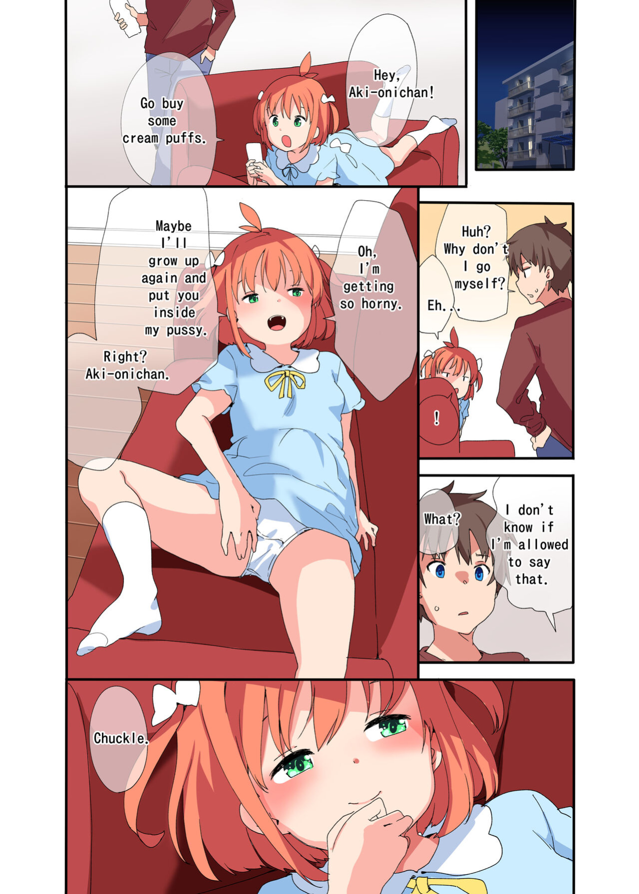 [Fuyuno Mikan] Kyodai na Imouto ni wa Sakaraenai | I can't go against my giant little sister