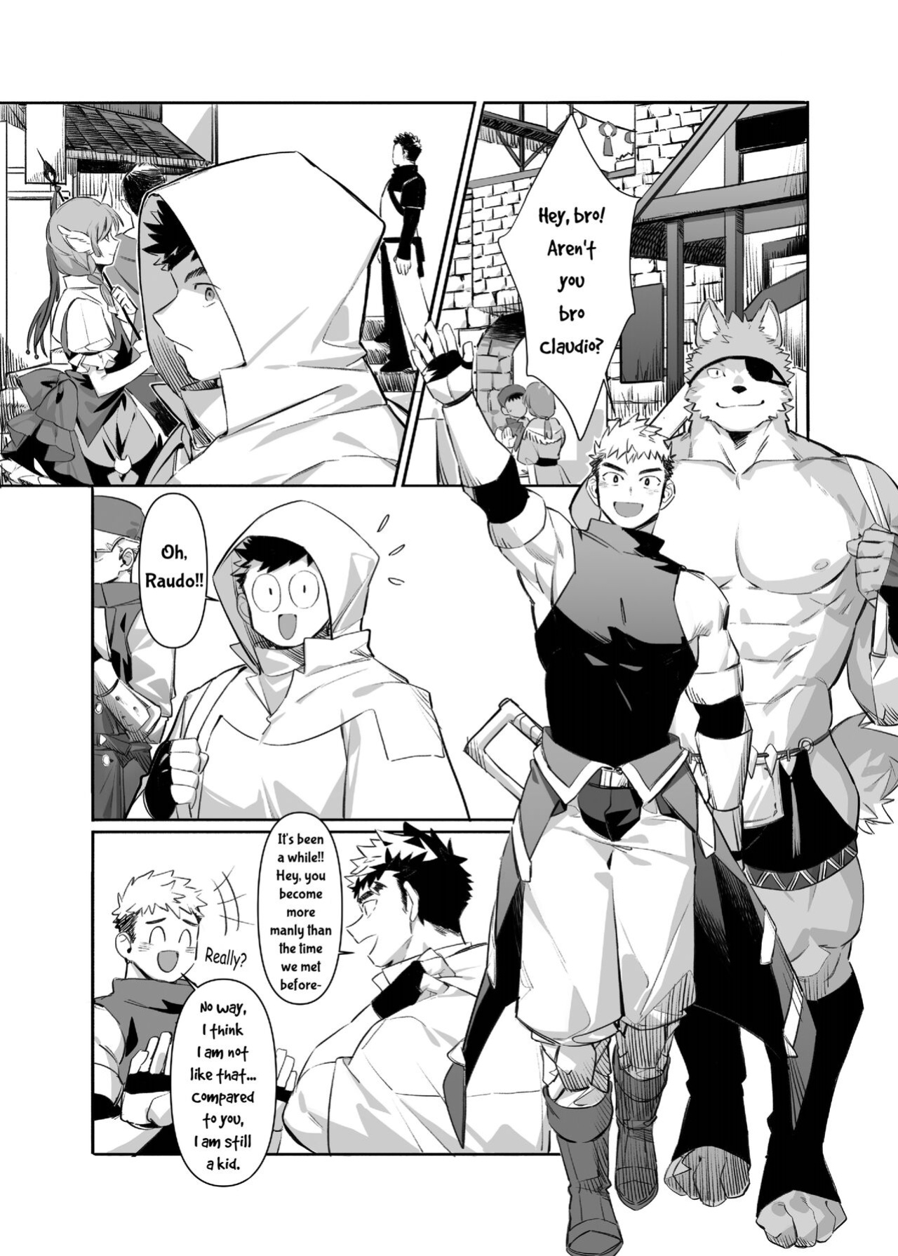 [Mitsuwa Building (G◎NDOM)] Bros. in Heat