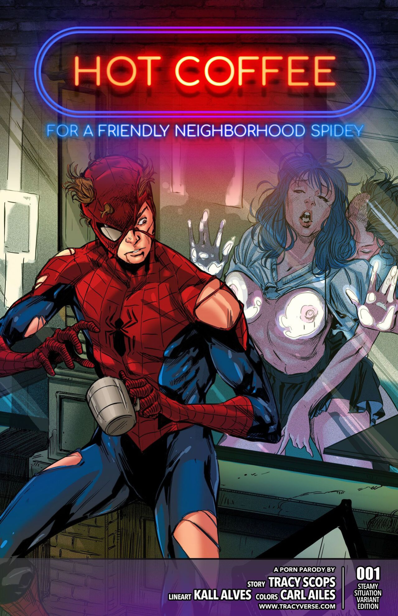 (Tracy Scops) - Spider-Man - Hot Coffee