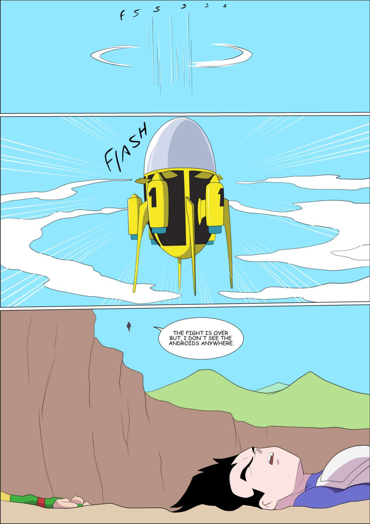 (Zetarok) Vegeta VS Android 18
