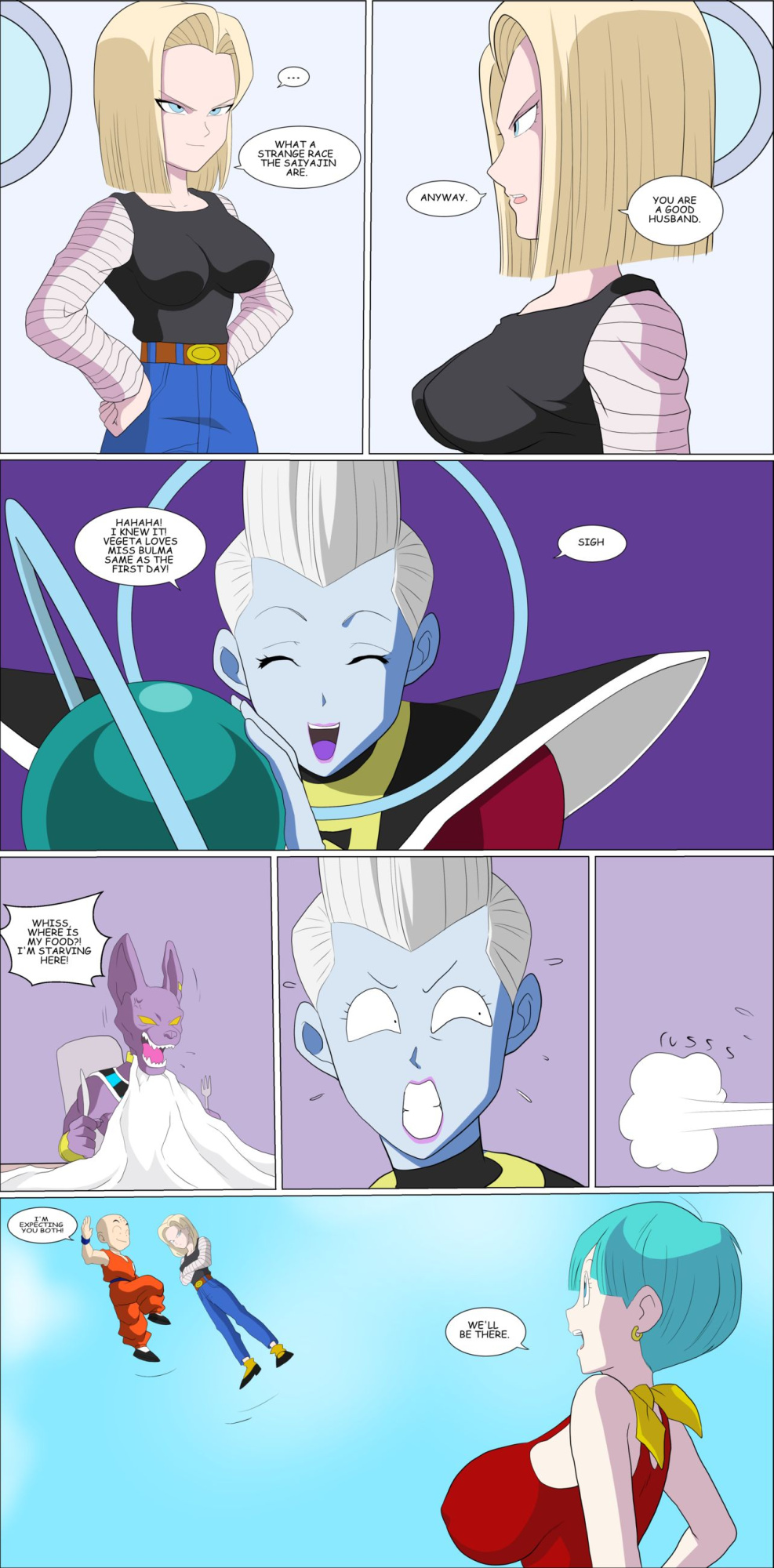 (Zetarok) Vegeta VS Android 18