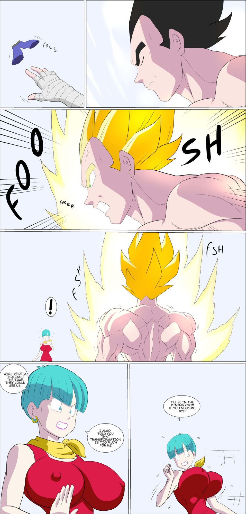 (Zetarok) Vegeta VS Android 18