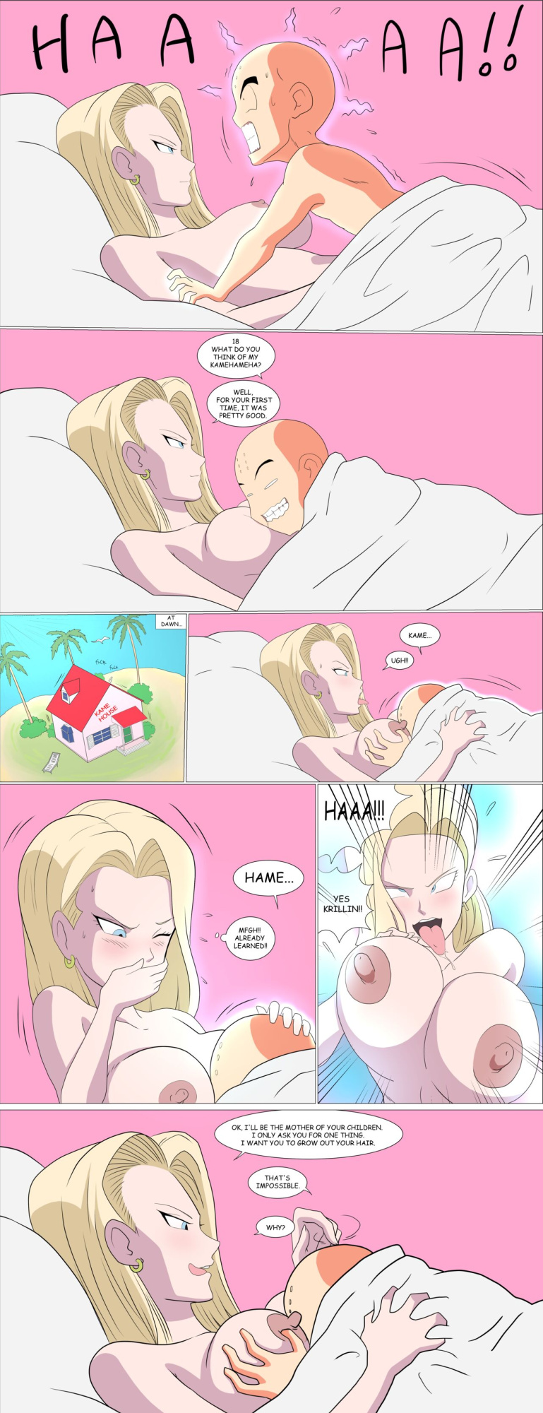(Zetarok) Vegeta VS Android 18