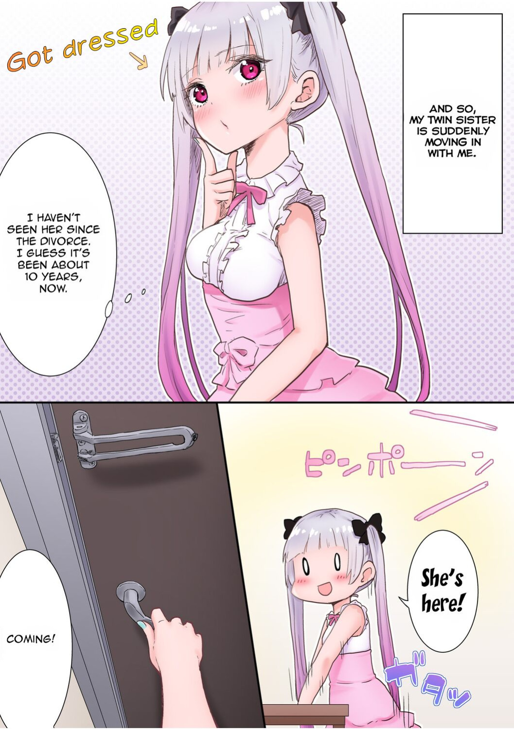 [LIN] Futago Shimai-chan no Yuri Seikatsu (1) | Twin Sisters' Yuri Life (1) [Jurushi] [Hikari no Kaze]