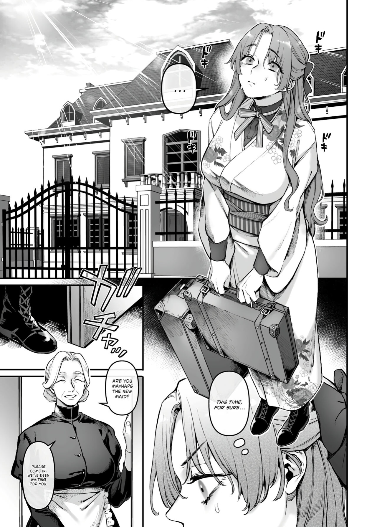 [Yolki Palki (Rororogi Mogera)] Sennyuu! Gakeppuchi Spy no Shakkinhensai RTA ~Josou Maid to Oni Joushi~ | Infiltrate! Debt Repayment RTA of a Spy on the Brink ~The Crossdressing Maid and the Oni Boss~ [Omega Scans] [Incomplete]