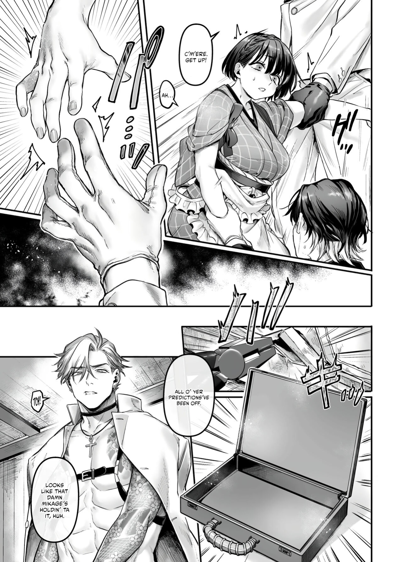 [Yolki Palki (Rororogi Mogera)] Sennyuu! Gakeppuchi Spy no Shakkinhensai RTA ~Josou Maid to Oni Joushi~ | Infiltrate! Debt Repayment RTA of a Spy on the Brink ~The Crossdressing Maid and the Oni Boss~ [Omega Scans] [Incomplete]