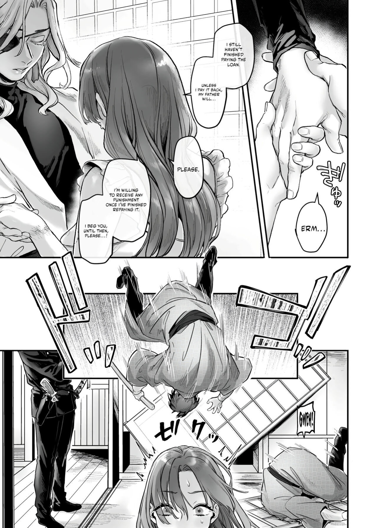 [Yolki Palki (Rororogi Mogera)] Sennyuu! Gakeppuchi Spy no Shakkinhensai RTA ~Josou Maid to Oni Joushi~ | Infiltrate! Debt Repayment RTA of a Spy on the Brink ~The Crossdressing Maid and the Oni Boss~ [Omega Scans] [Incomplete]