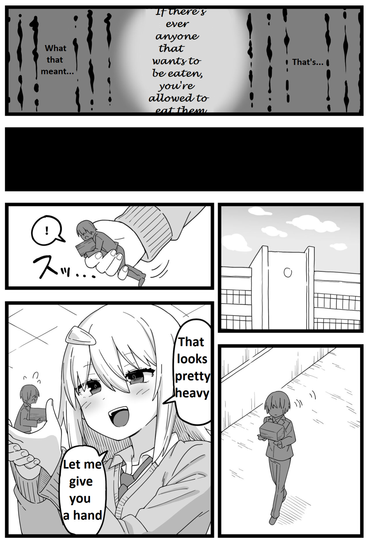 [Shiheki] Doushitemo Onnanoko ni Taberaretai Manga | Manga about a girl who really wants to be eaten by a girl