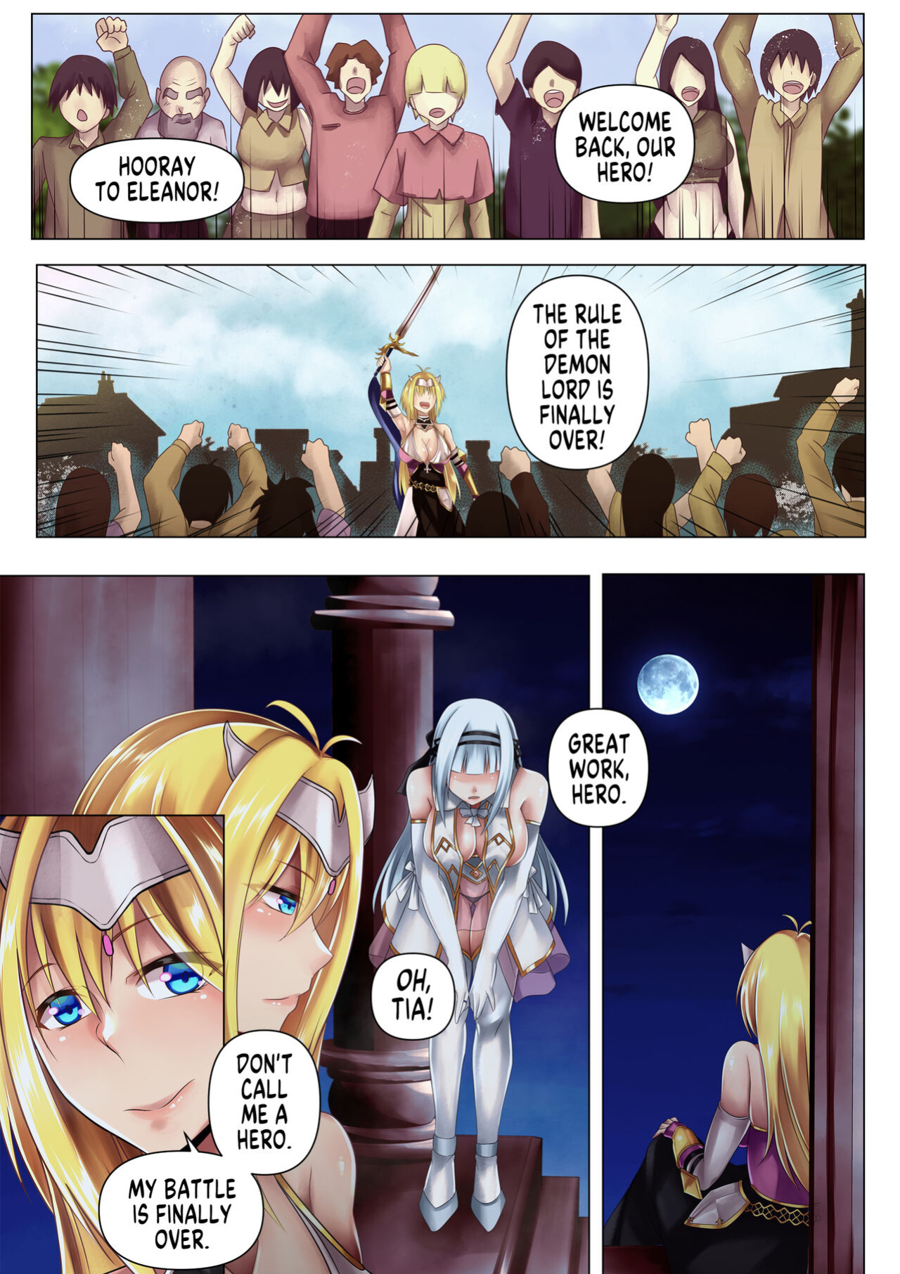[Seika Kairaku Shoten (Anam111, Namahiyu)] Yuusha Osen - Horoboshita Maou ni Karada wo Nottorareru Onna Yuusha no Monogatari | Hero Corruption - How Hero's Body Was Stolen From Her By The Defeated Devil Lord [SachiKing]