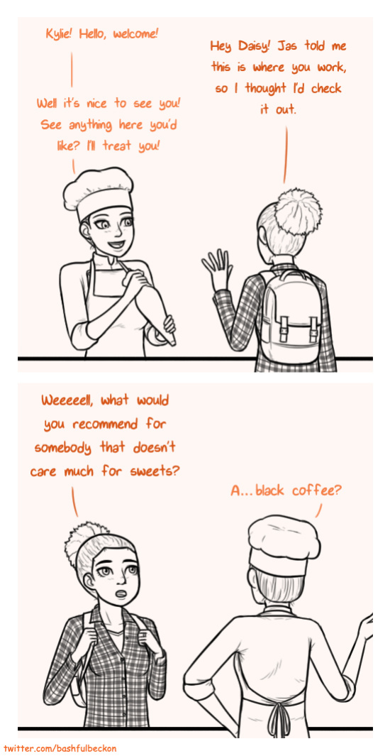 [bashfulbeckon] Vanilla Milkshakes