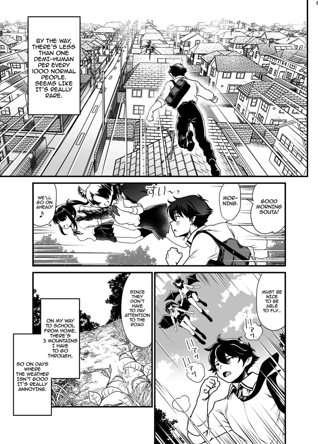 [URAN-FACTORY (URAN)] Seiyoku Ousei na Ajin Senyou Gakkyuu ni Danshi [hardcase8translates]