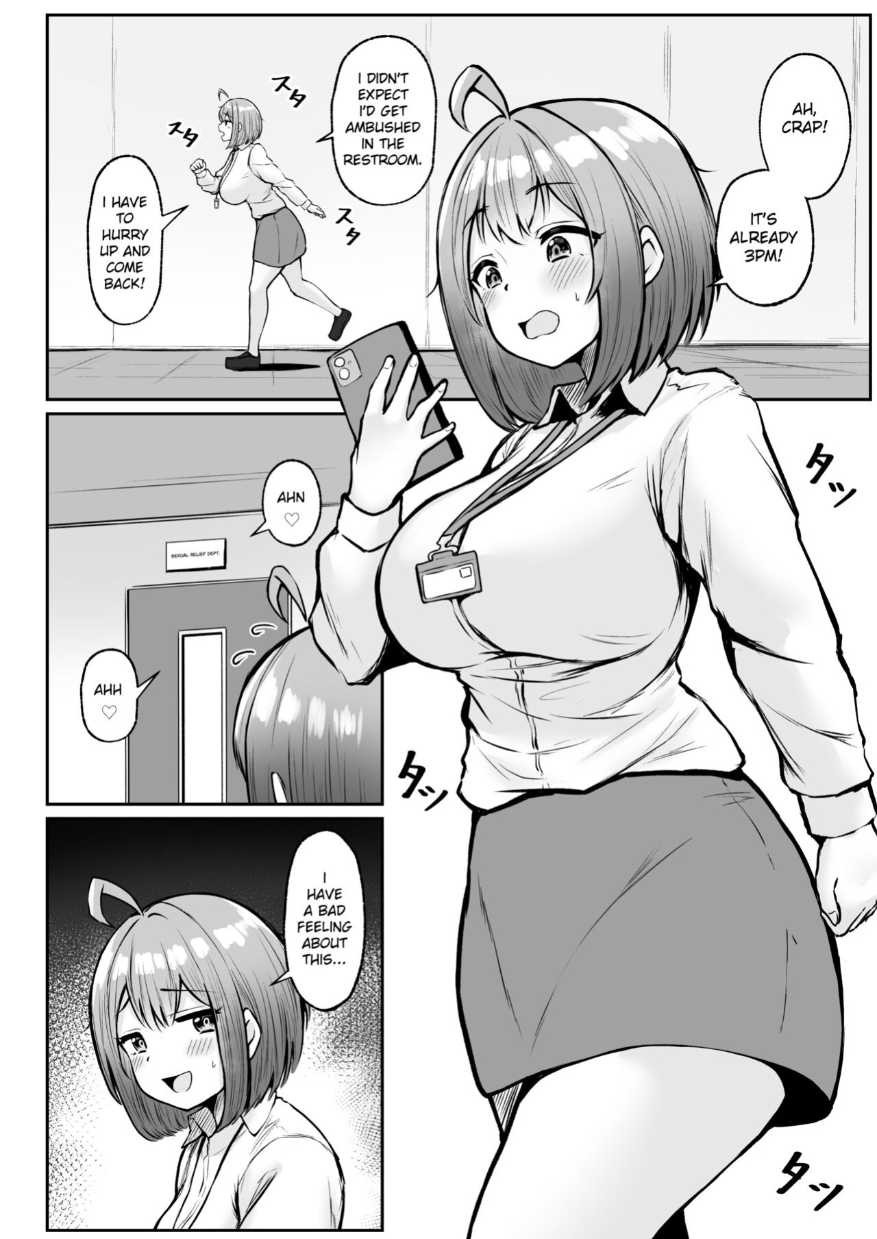 [Nekomimi to Kuro Mask (cielo)] Watashi no Haizoku Saki wa Seishori-ka ~Kenshuu Hen~ | My Assignment is in the Sexual Relief Department ~Training Chapter~ [flowerswamp]