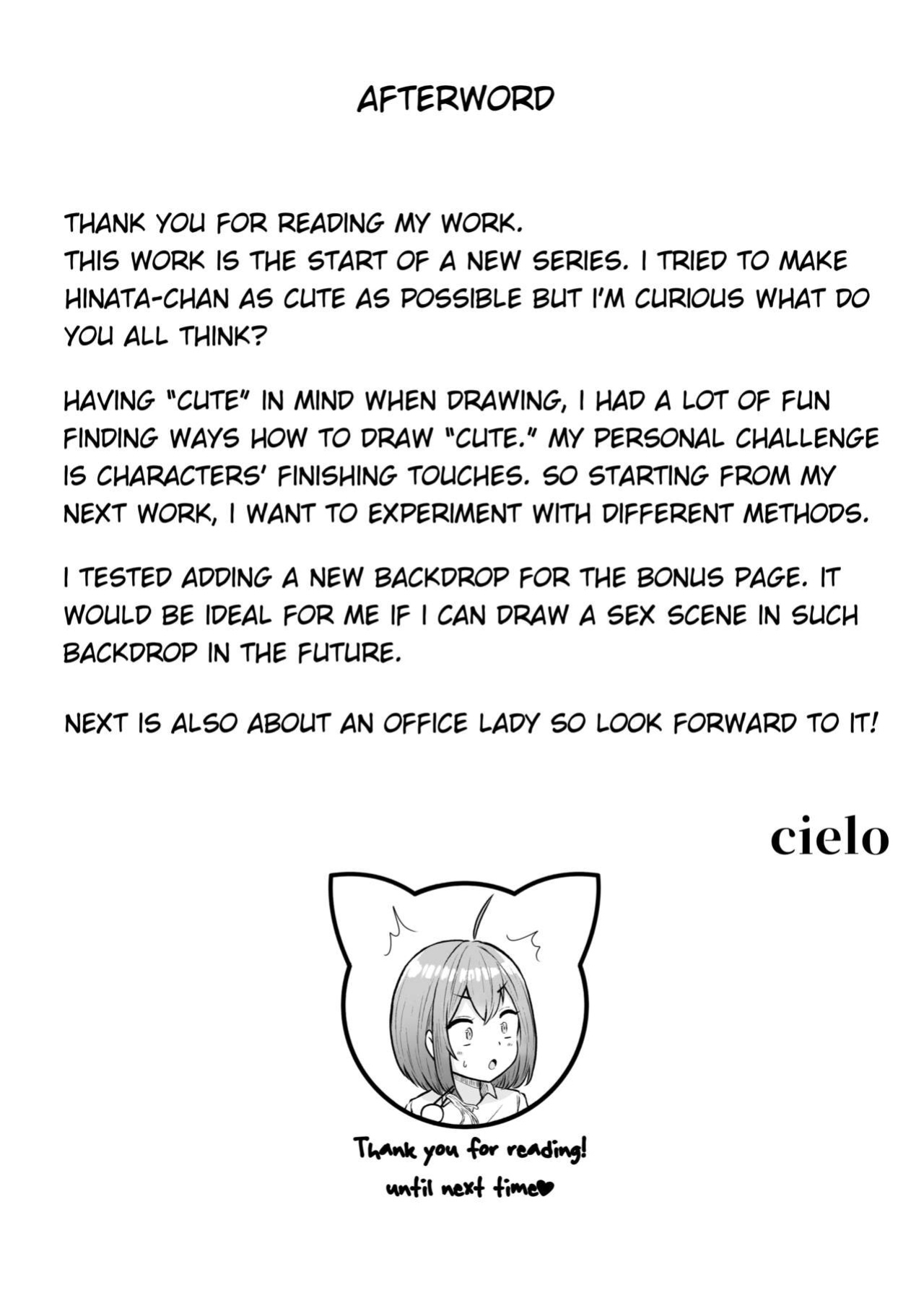 [Nekomimi to Kuro Mask (cielo)] Watashi no Haizoku Saki wa Seishori-ka ~Kenshuu Hen~ | My Assignment is in the Sexual Relief Department ~Training Chapter~ [flowerswamp]