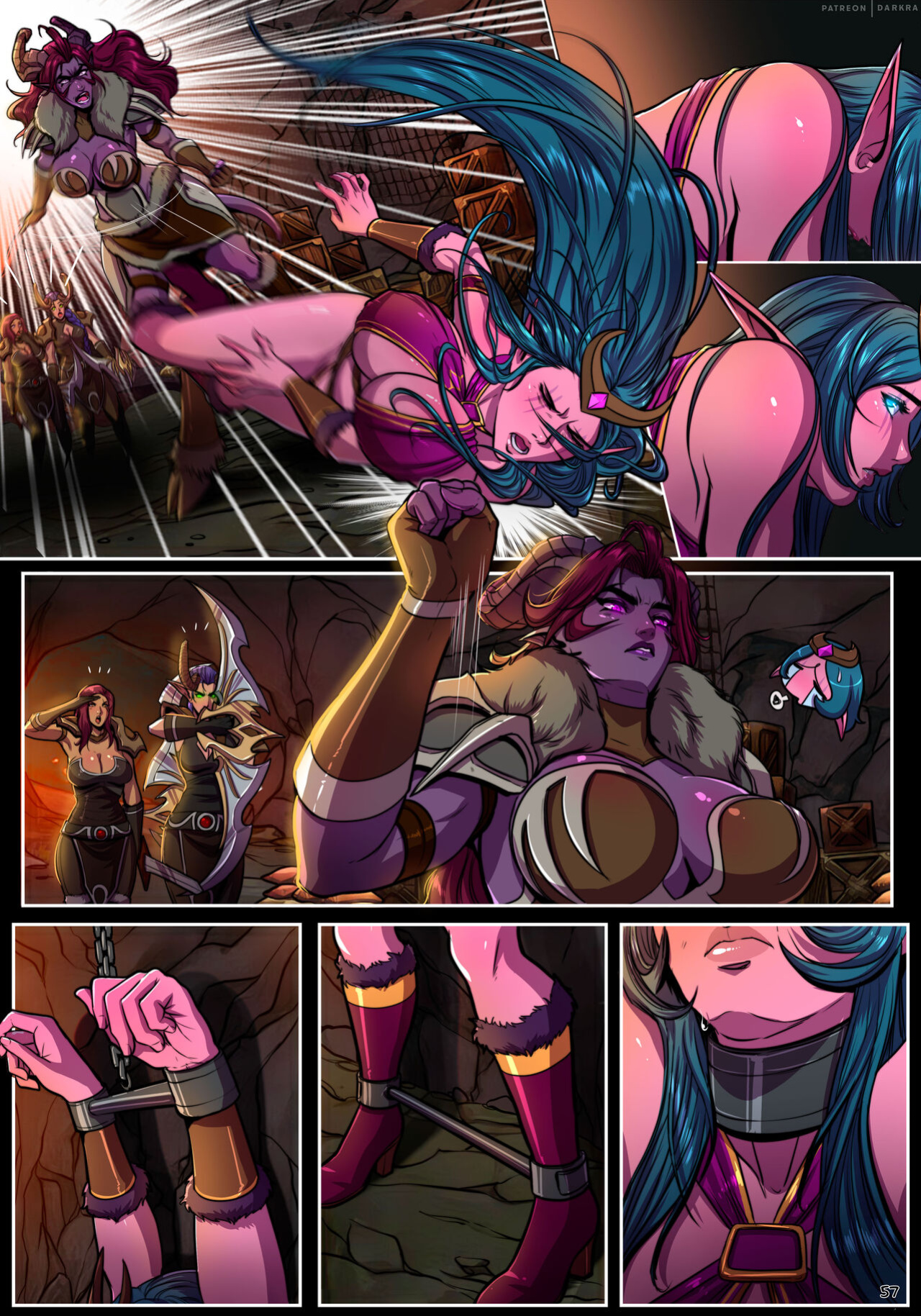 Darkra Mark Of The Wild plus Textless and Ink version