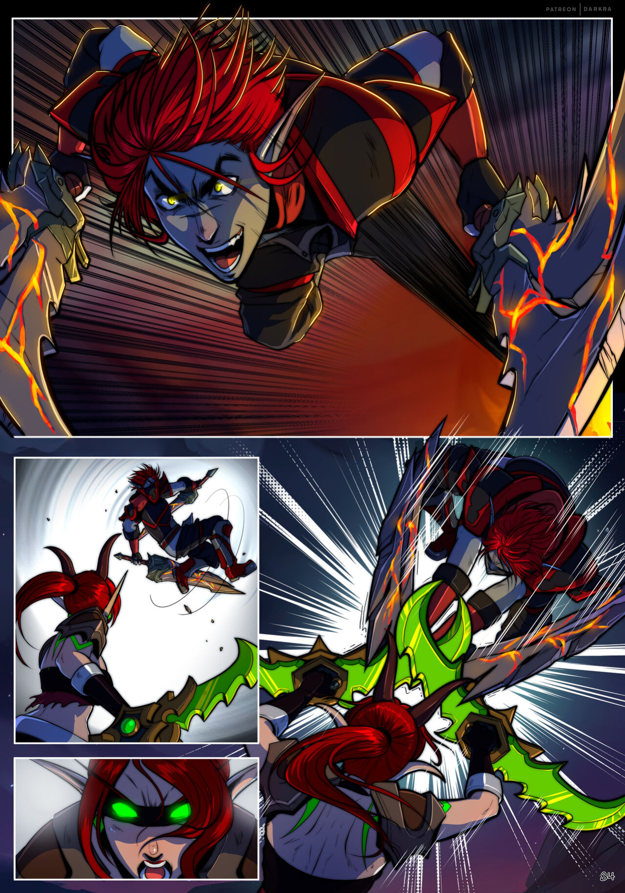 Darkra Mark Of The Wild plus Textless and Ink version
