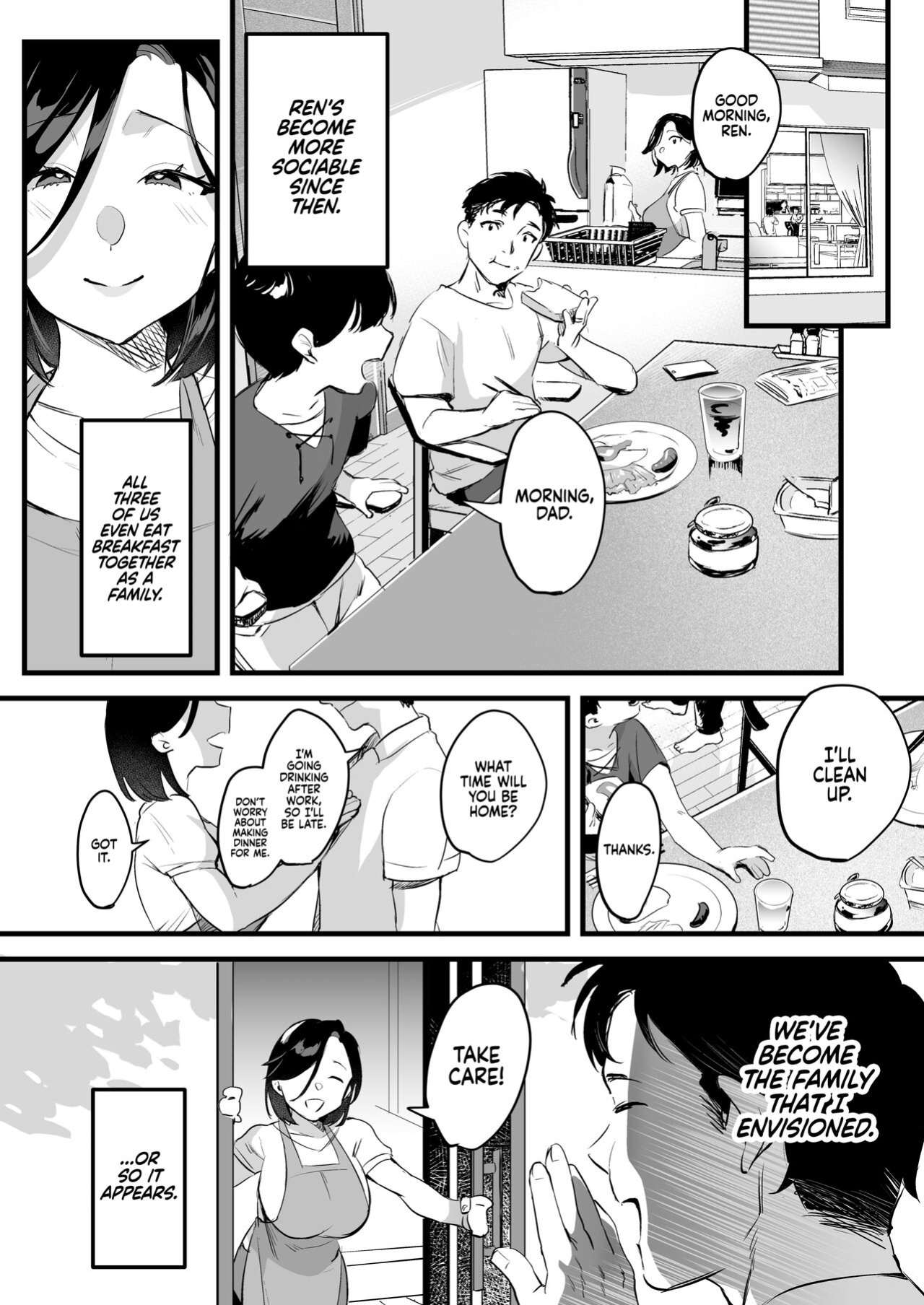 [Minamoto] I Shouldn't Have Gone To The Doujinshi Convertion Without Telling My Wife [Chap.1 to 3 + Divorced with a child 1&2]