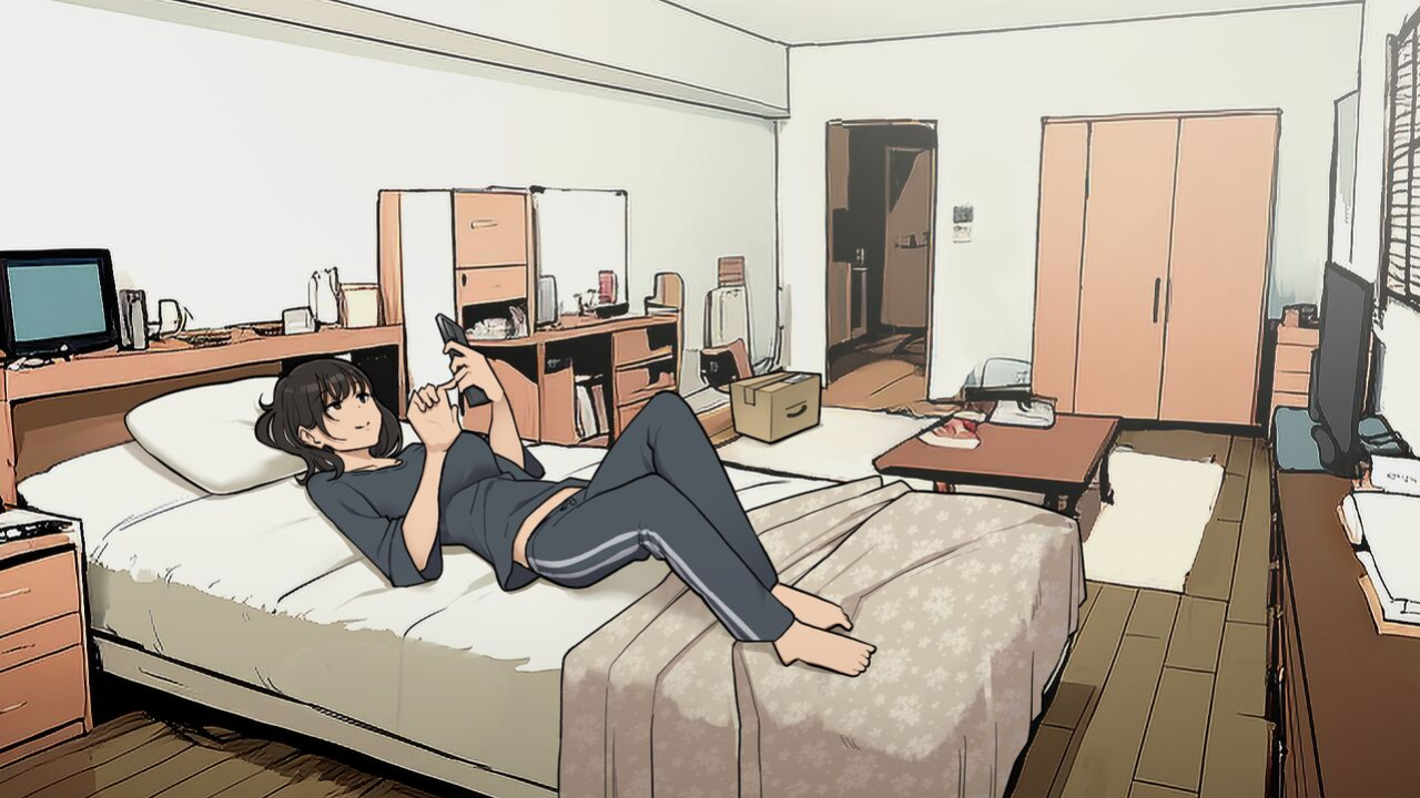 [Wakamatsu] Takuhaibin no Uketorikata ga Dandan Darashinaku Natte Iku OL-chan (+ Ura-hen) | A Woman Whose Greetings to the Delivery Man Gradually Get Sloppier (+ Other Side)
