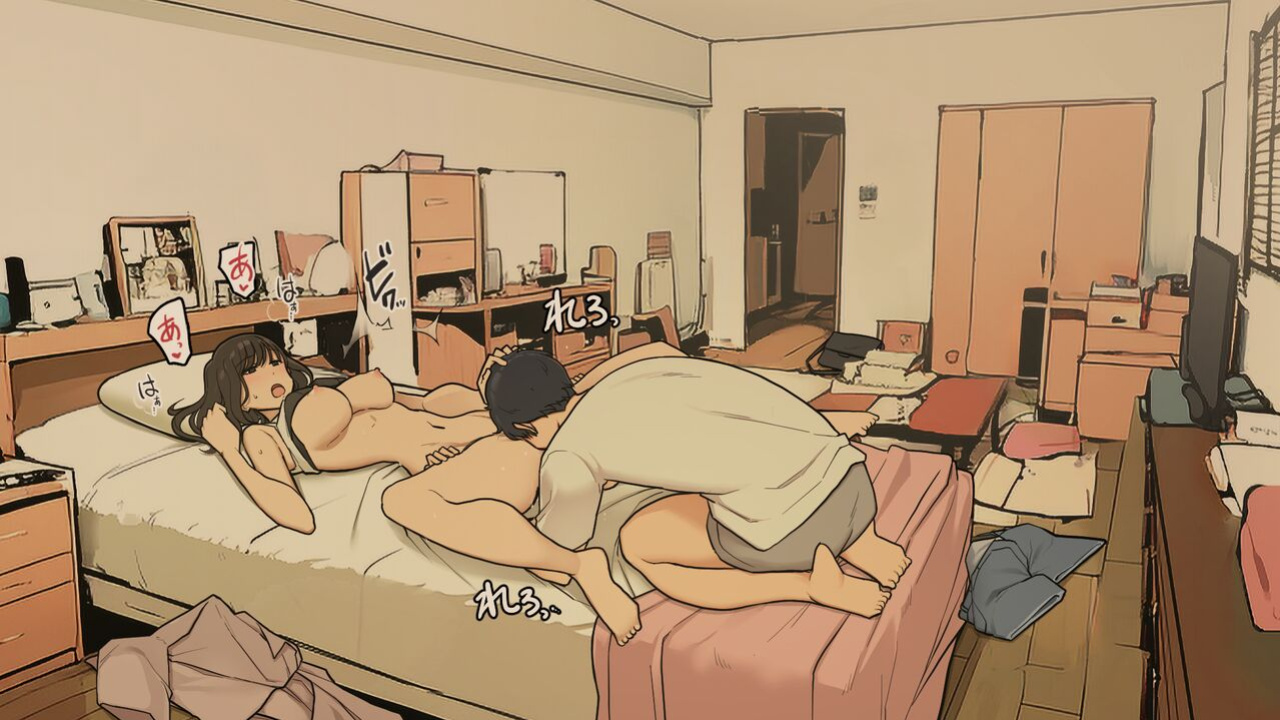 [Wakamatsu] Takuhaibin no Uketorikata ga Dandan Darashinaku Natte Iku OL-chan (+ Ura-hen) | A Woman Whose Greetings to the Delivery Man Gradually Get Sloppier (+ Other Side)