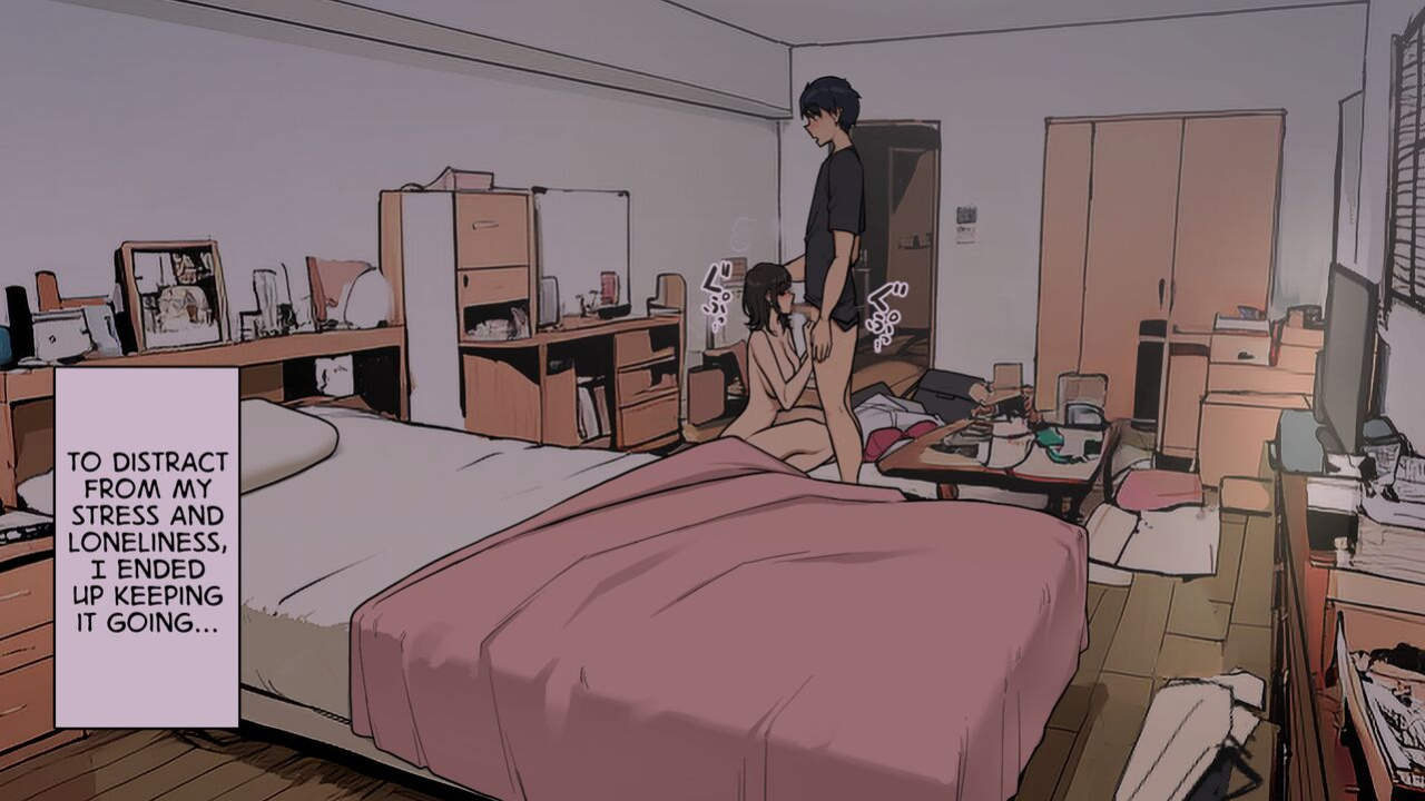 [Wakamatsu] Takuhaibin no Uketorikata ga Dandan Darashinaku Natte Iku OL-chan (+ Ura-hen) | A Woman Whose Greetings to the Delivery Man Gradually Get Sloppier (+ Other Side)
